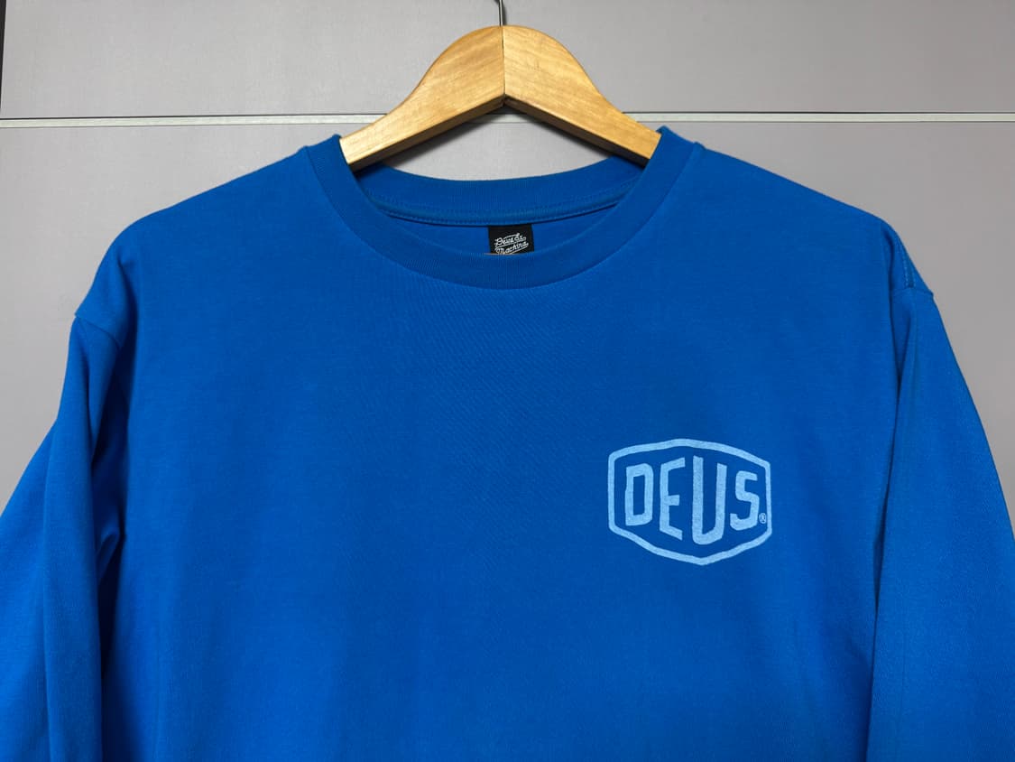 데우스 엑스 마키나 서울 M 롱슬리브 피그먼트 블루  상품이미지2