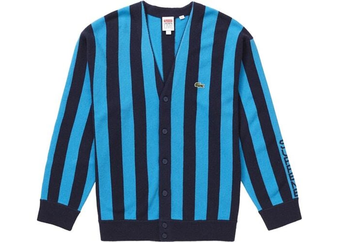 슈프림 x 라코스테 가디건 XL 팝니다 상품이미지3