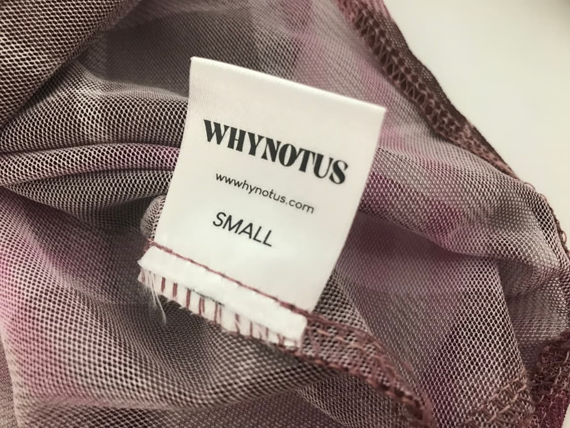 와이낫어스 체크 셔츠 S 상품이미지4