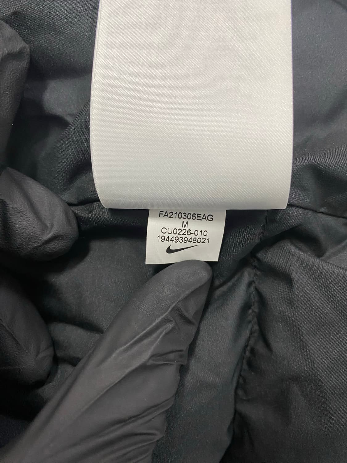 나이키 윈드러너 다운필 투웨이 후드 패딩 자켓 M 상품이미지7