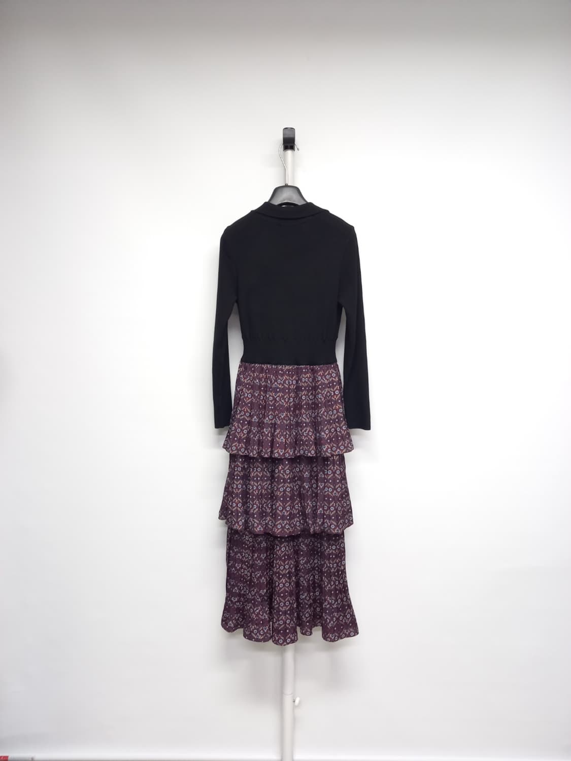 듀엘 춘추 니트 캉캉 스커트 맥시 원피스  F 33-55 상품이미지2