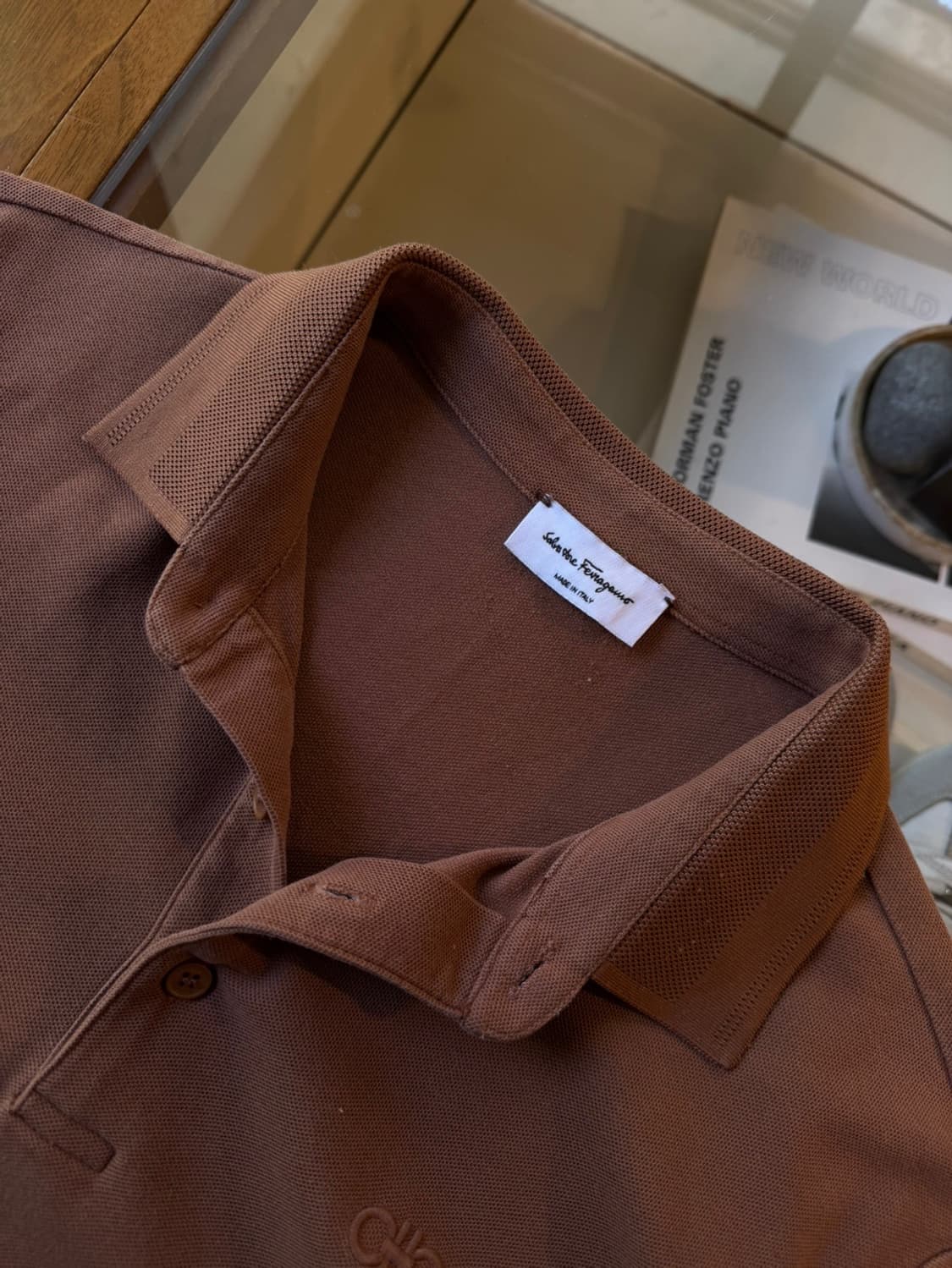 살바토레 페라가모 클래식 pk 셔츠 100 상품이미지9