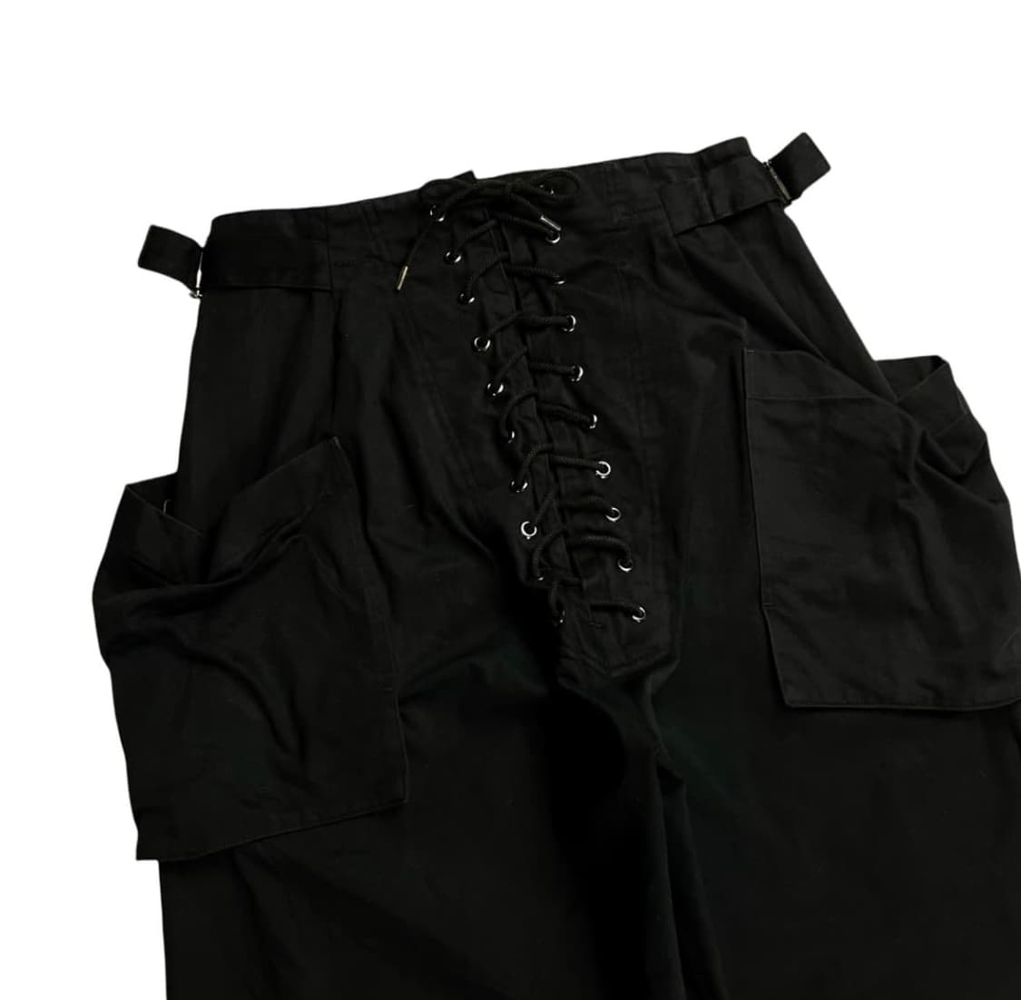 Yohji Yamamoto Laceup Wide Pants 상품이미지3