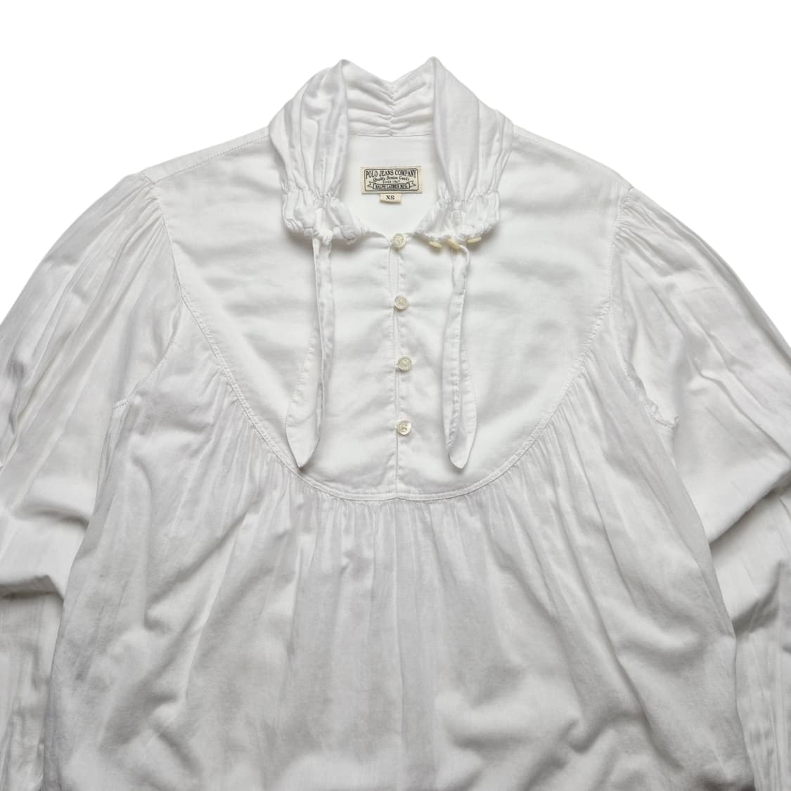 [XS] 폴로 진스 컴퍼니 셔링 블라우스 상품이미지3