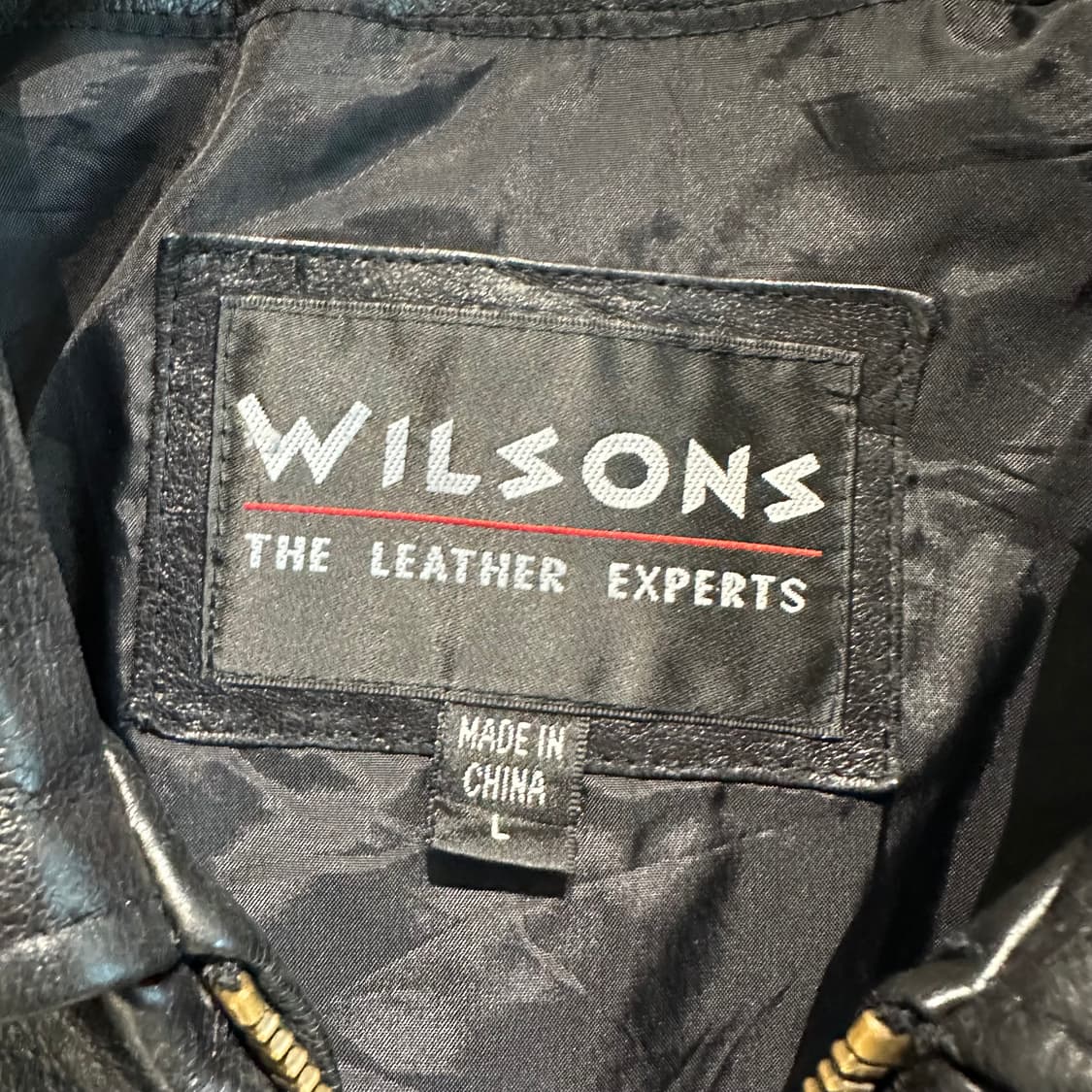 윌슨즈레더 레더 싱글카라 드리즐러 자켓 상품이미지5
