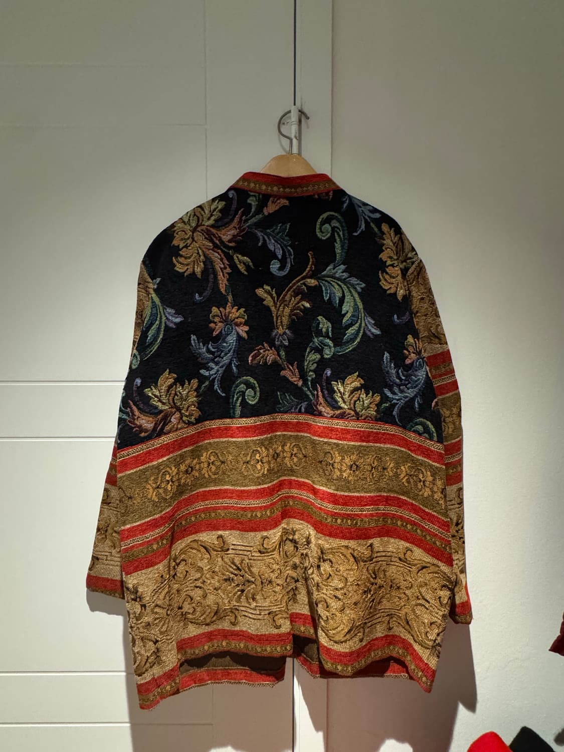 빈티지 자카드 가디건자켓 상품이미지3