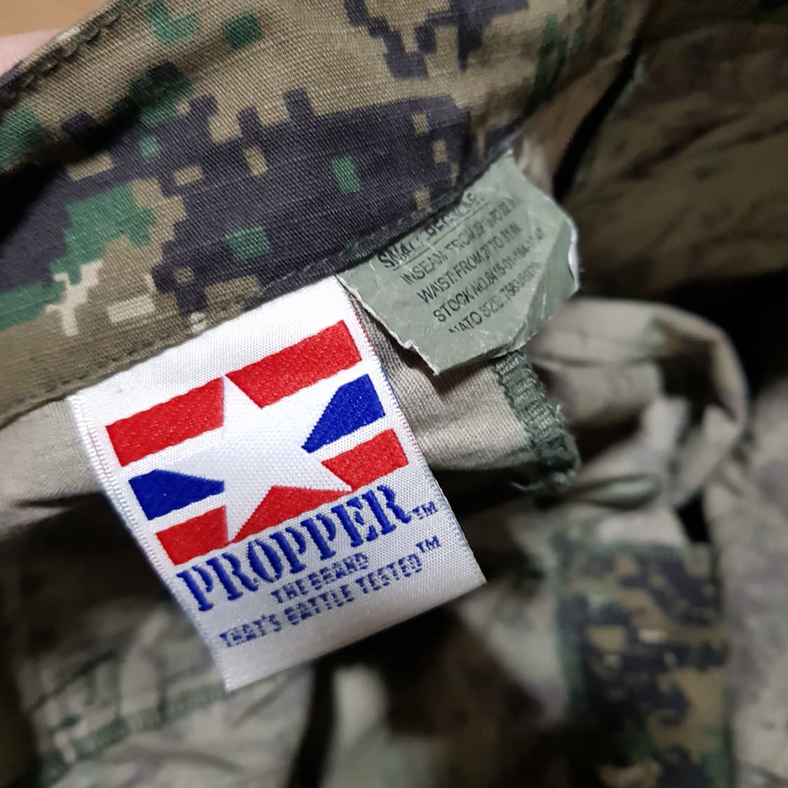 32 / 미군 프로퍼 전투복 바지/밀리터리/ 414-3132와 상품이미지3