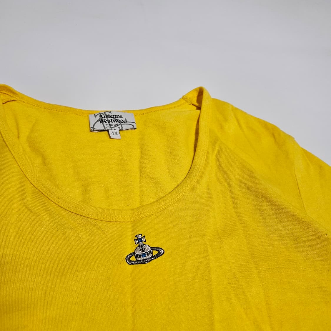 비비안웨스트우드 옐로우 7부 티셔츠[S] 상품이미지2
