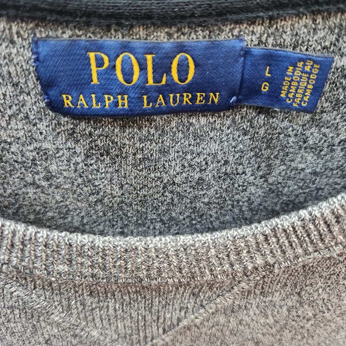 폴로랄프로렌 레드포니 코튼 니트 맨투맨 L(XL~2XL) 상품이미지5