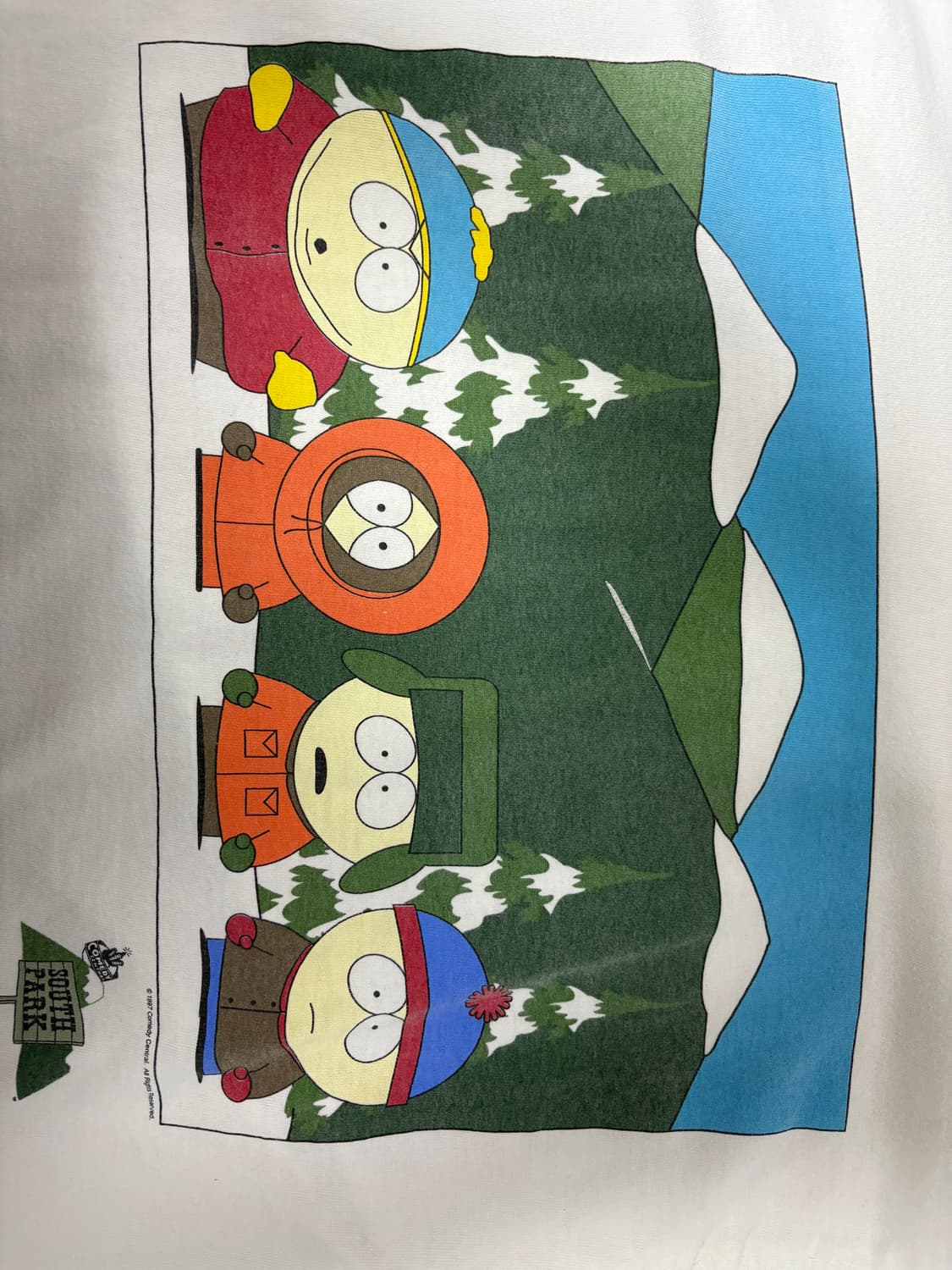 anvil 택 90s 미제 사우스파크 링거티 xl사이즈 상품이미지4