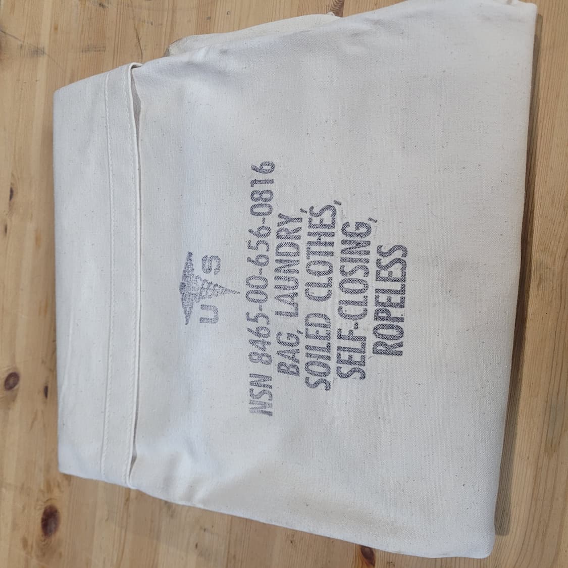 미군 빈티지 캔버스 세탁 가방 상품이미지9