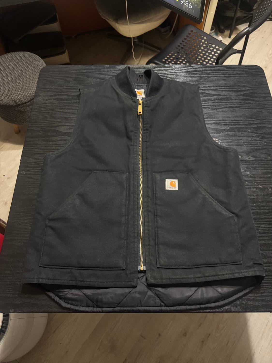 칼하트 V1 워크 베스트 / 블랙 / M 상품이미지1