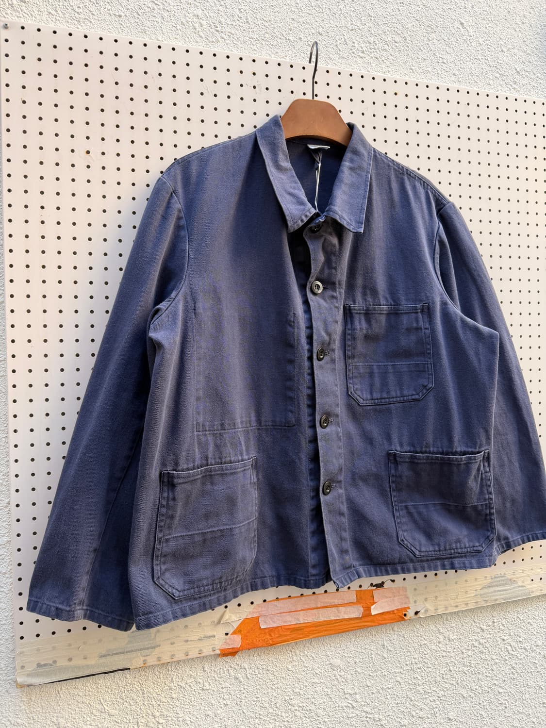 OLD VINTAGE FADED DARK NAVY 빈티지 프렌치워크자켓 상품이미지5