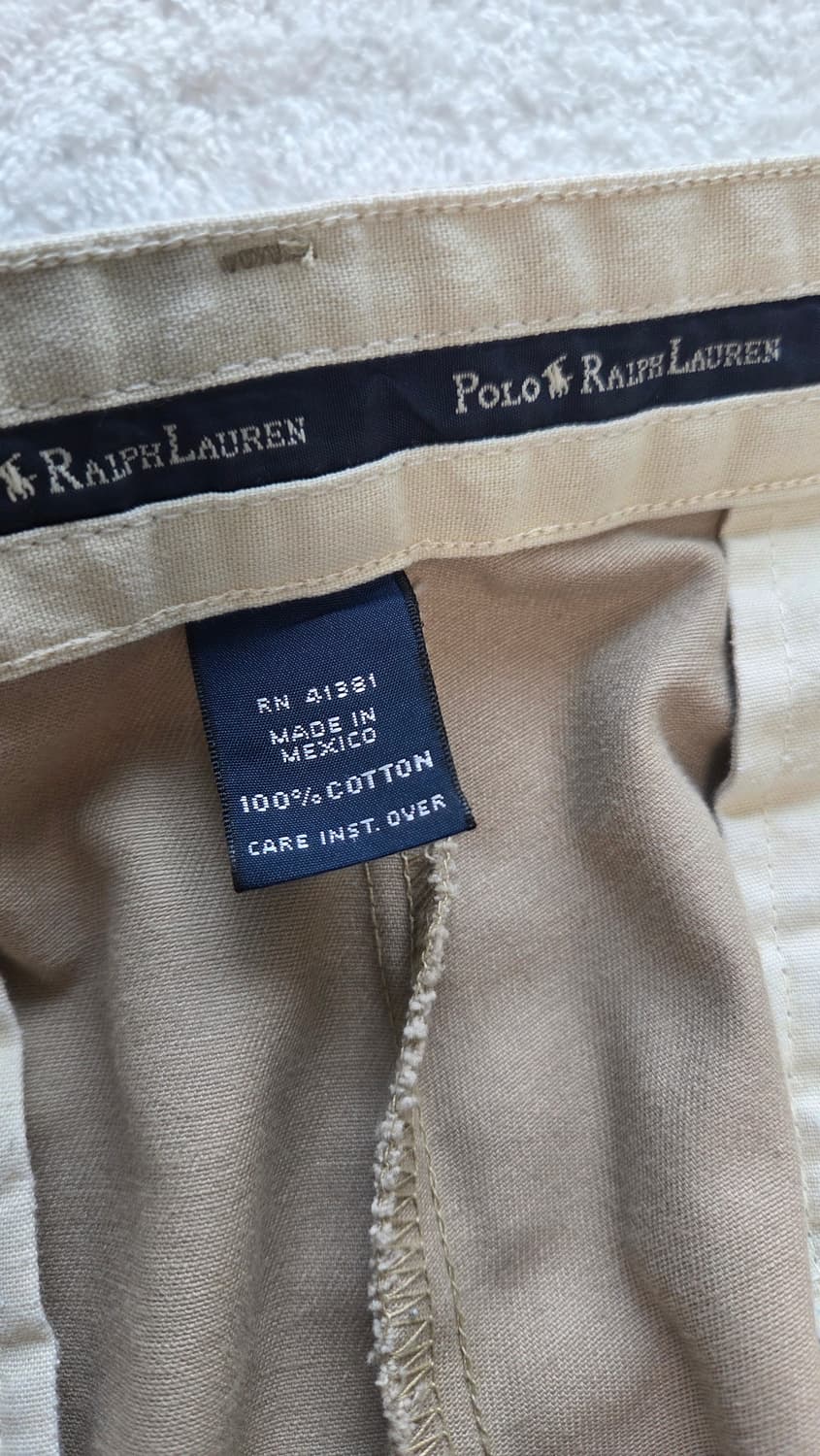 폴로 앤드류 투턱 치노 팬츠 베이지 31사이즈 추정 빈티지 상품이미지6