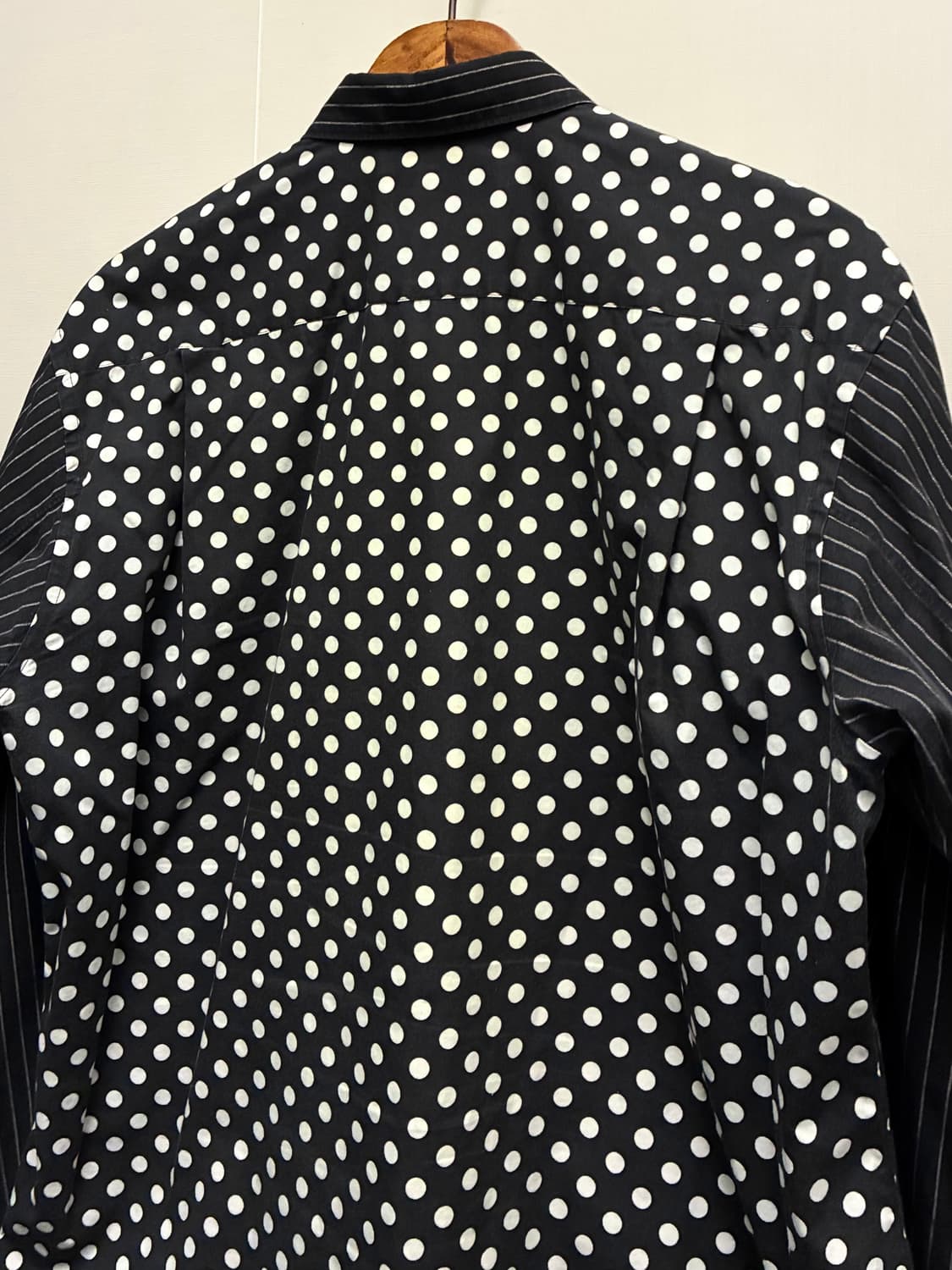 (M)14s 꼼데가르송 x 슈프림 핀스트라이프 도트 포켓 셔츠 상품이미지8