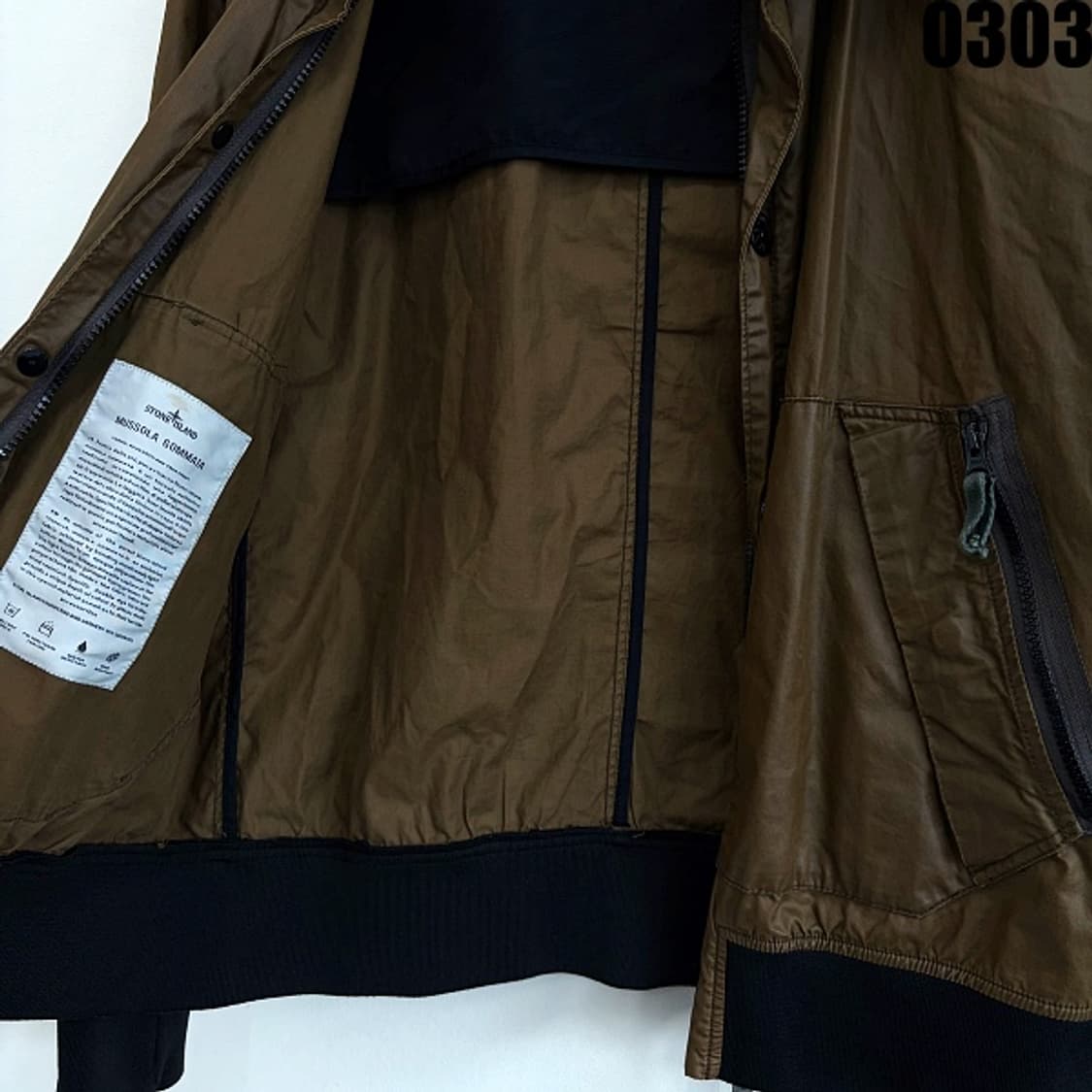 스톤아일랜드 무솔라 고마타 후드 자켓 M 0303 상품이미지4