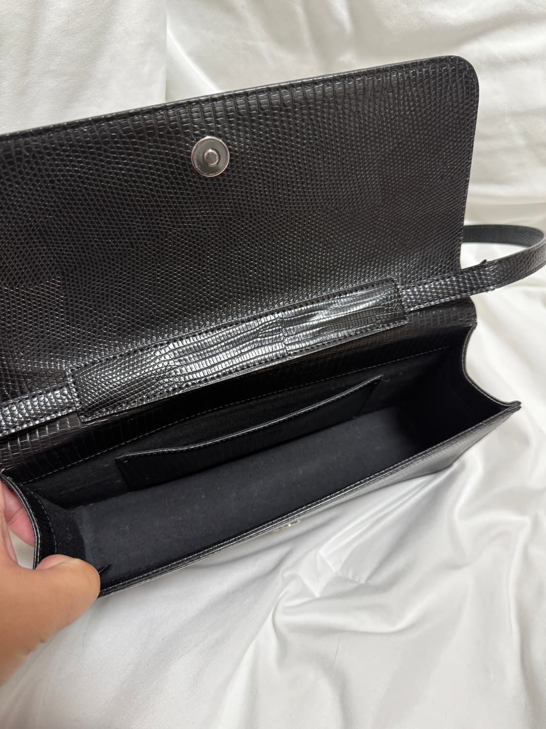 파인드카푸어 패티백26 리자드블랙 상품이미지7