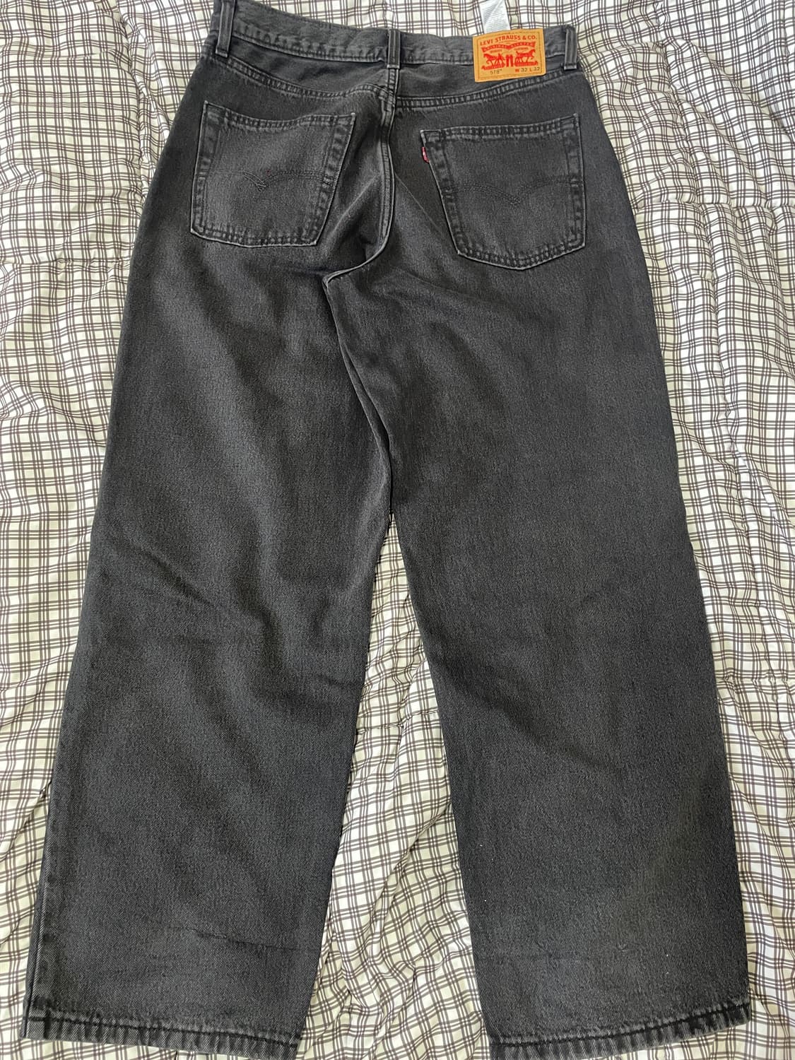 리바이스 578 배기진 흑청 32/32 상품이미지2