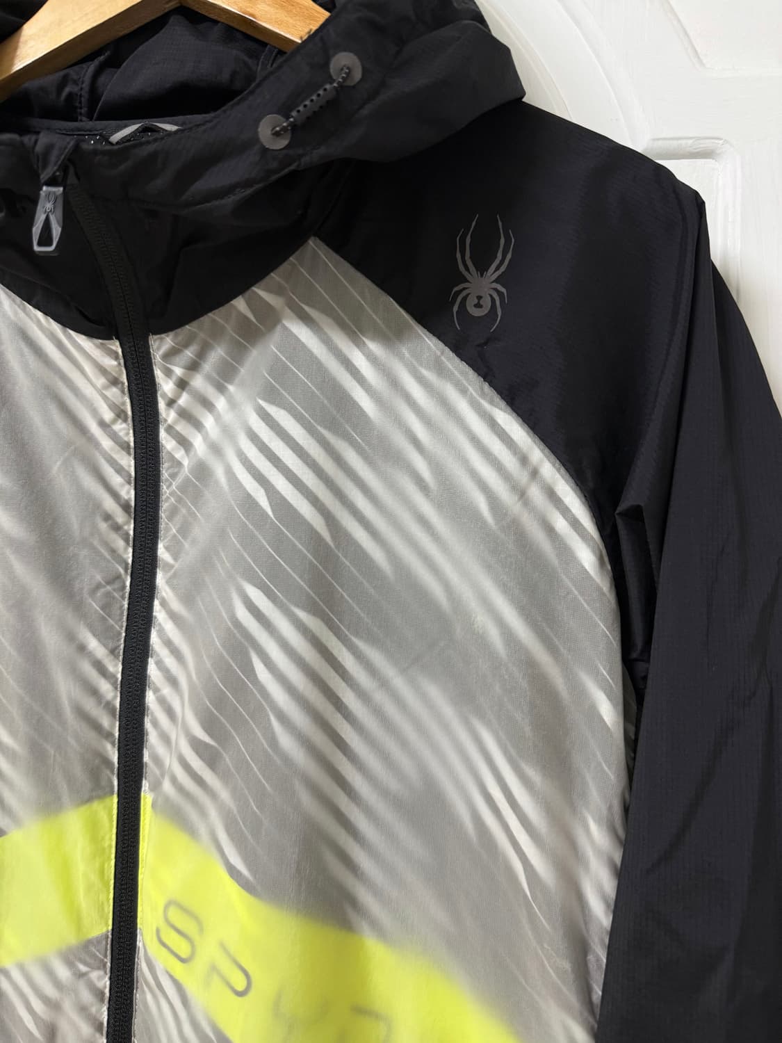 슬림 105사이즈 남성 스파이더 바람막이 트레이닝 상품이미지2