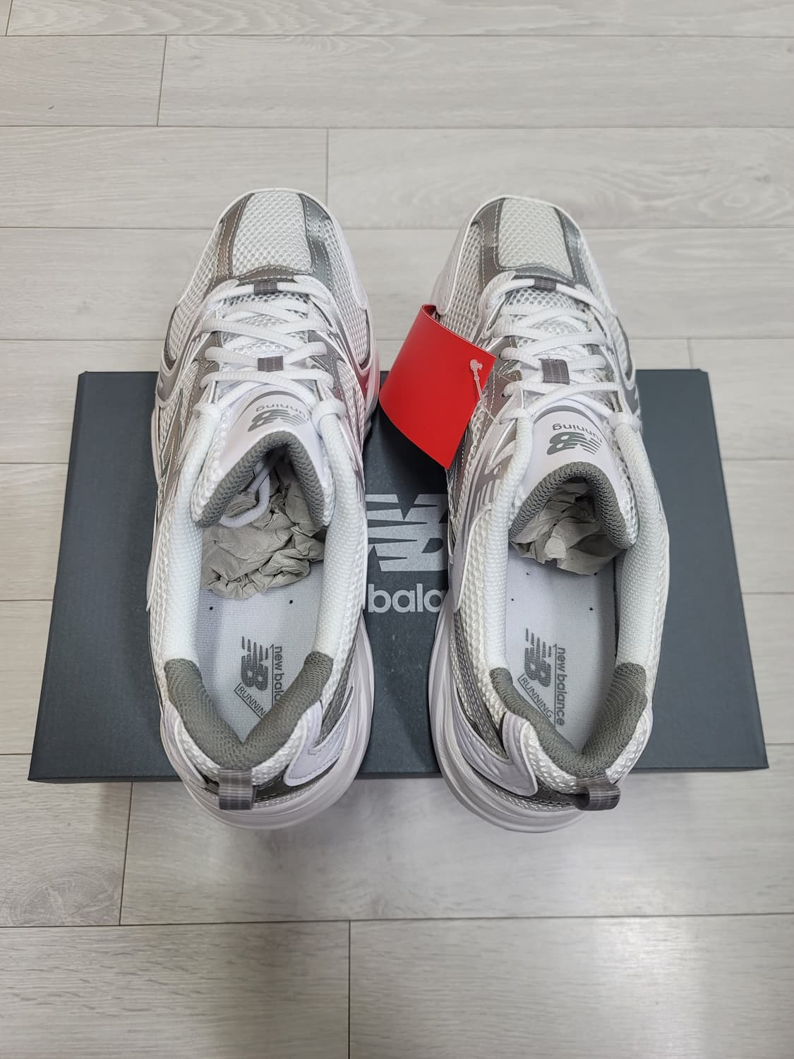 (275)뉴발란스 530 화이트 실버[대전 직거래도 가능] 상품이미지7