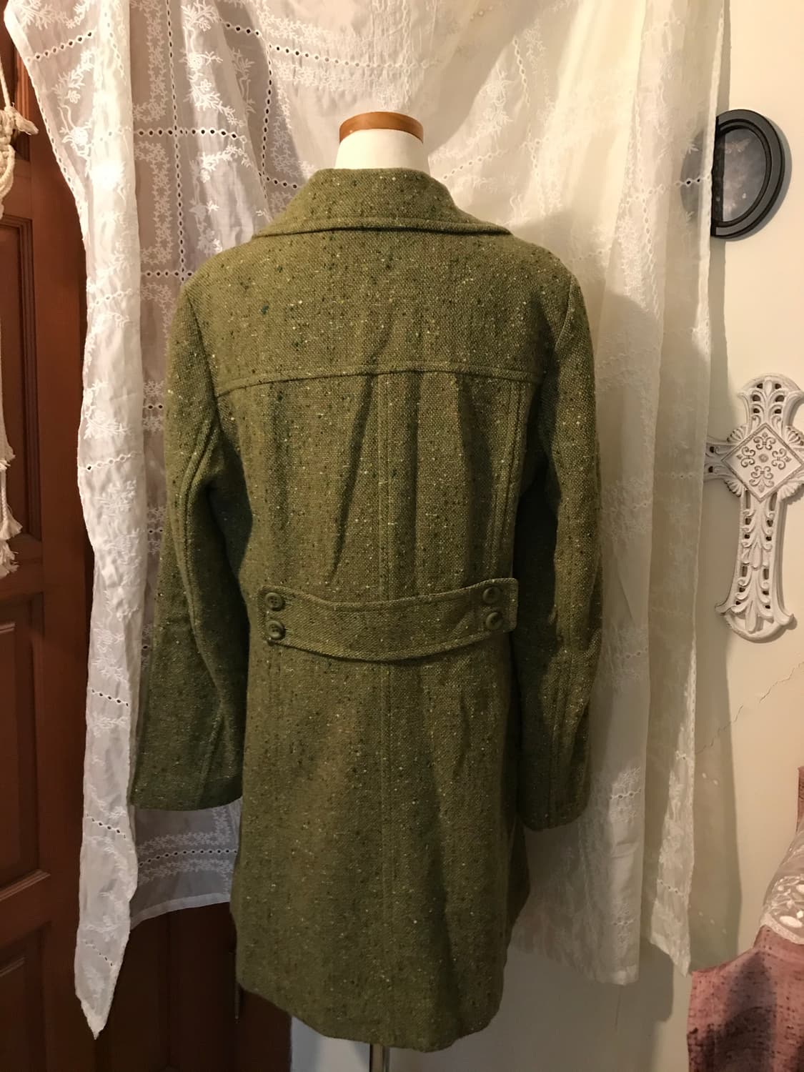 빈티지 미쉘 클랑 더블 코트 상품이미지2