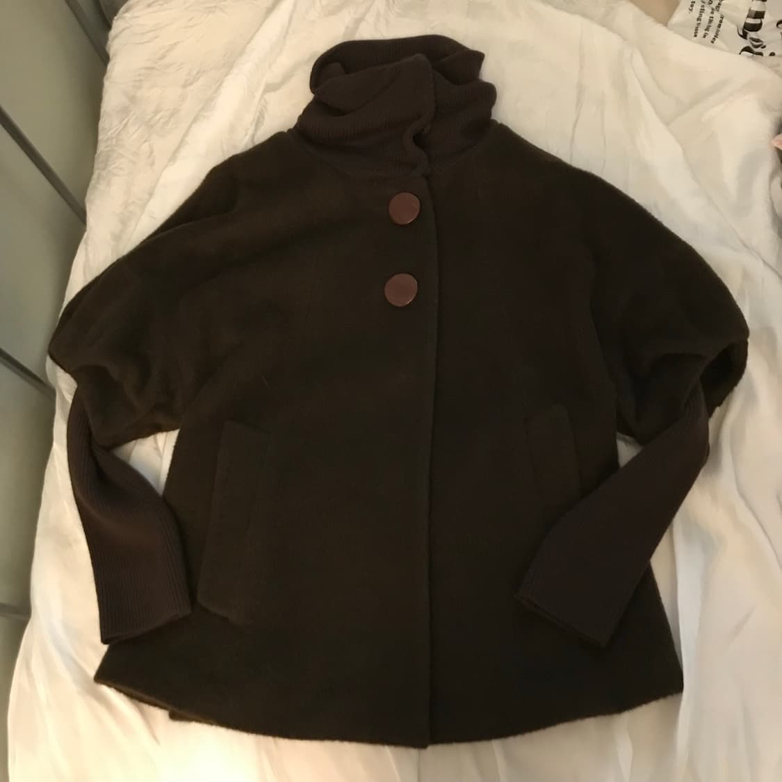 MOJO S PHINE 모조에스핀 투웨이 모 100% 하프코트 상품이미지4