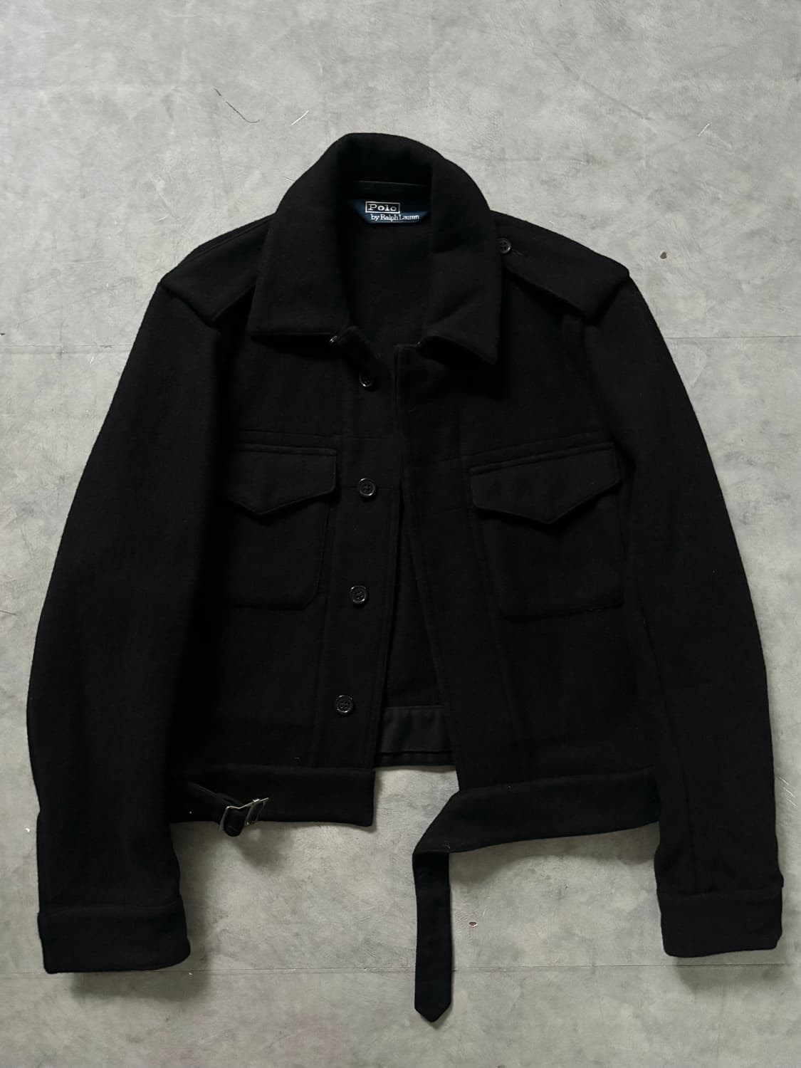 Polo 폴로 울 벨티드 자켓  상품이미지1