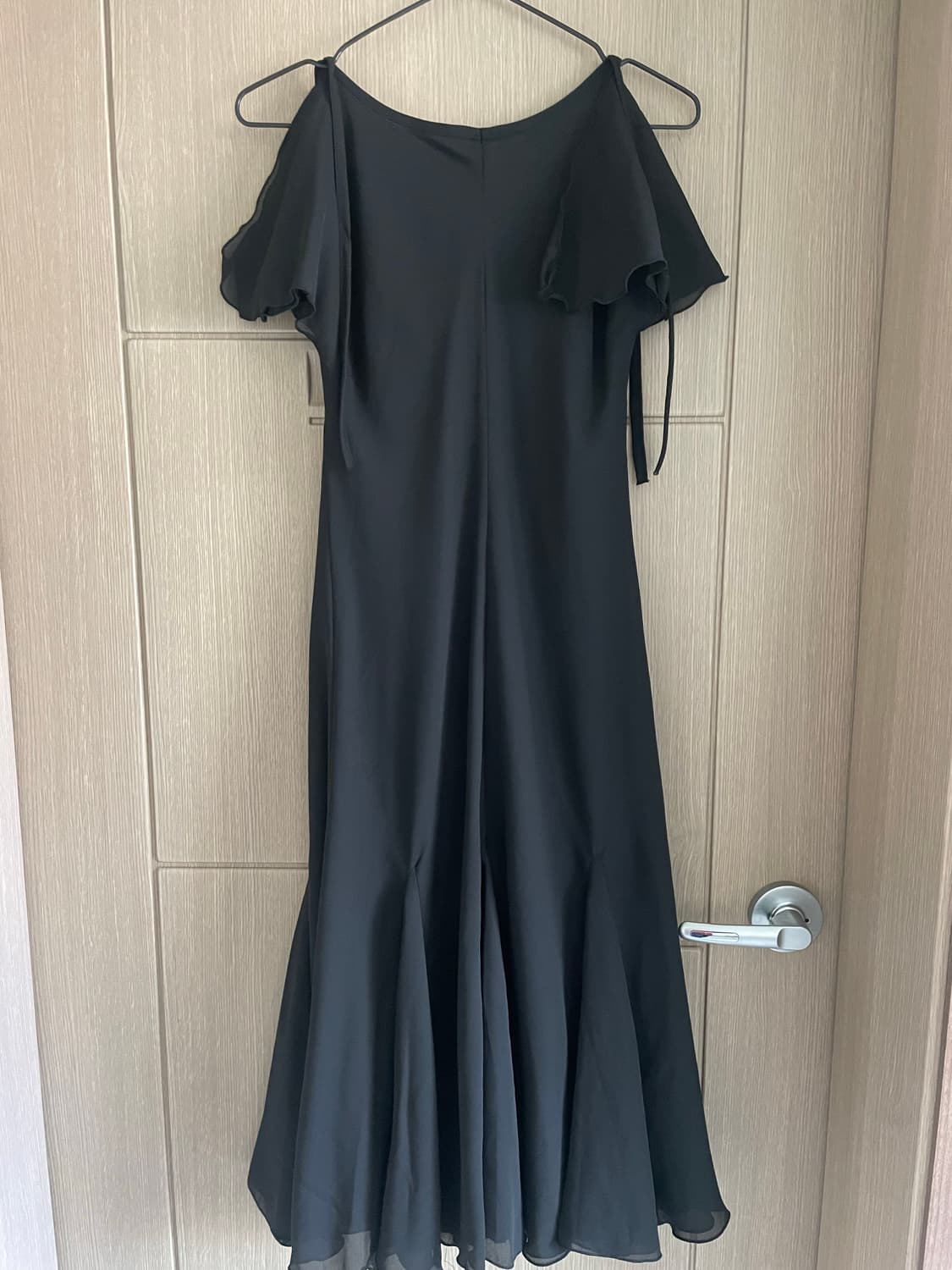 Made in Italy 블랙 비즈 페어리 머메이드 롱 원피스 상품이미지4