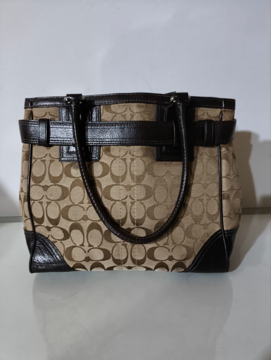 코치 숄더백 햄프톤 스퀘어 상품이미지3