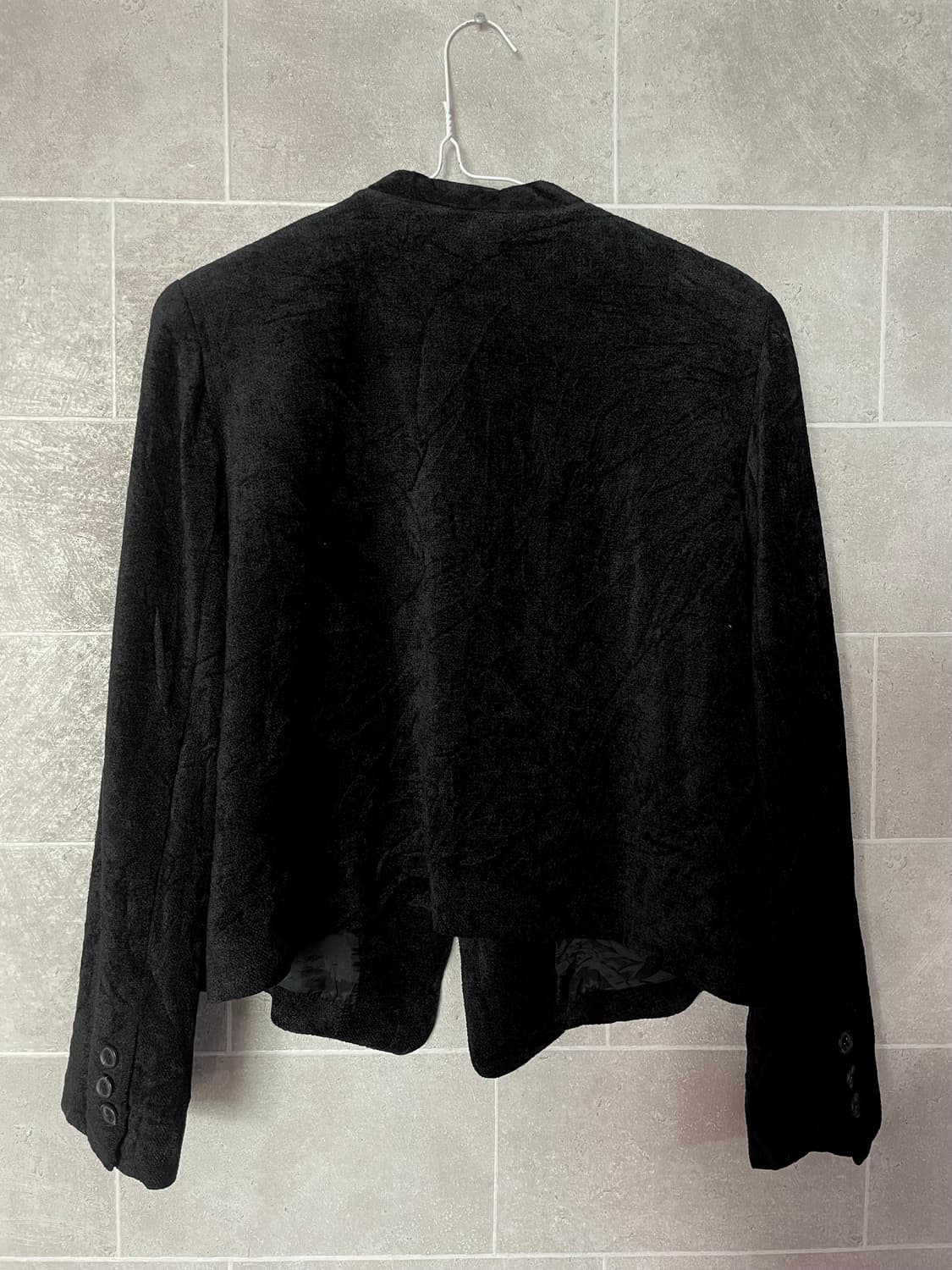 라운드 넥 크롭 자켓 상품이미지3