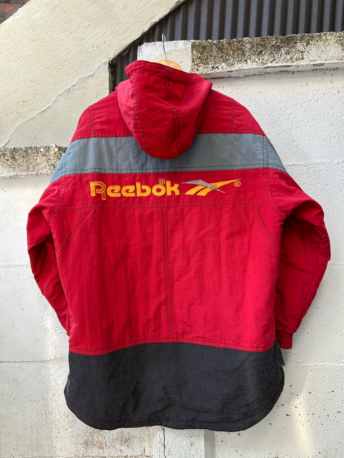 90s  한국리복  빈티지 오버사이즈 윈드브레이커 스노보드   파카 10 상품이미지3