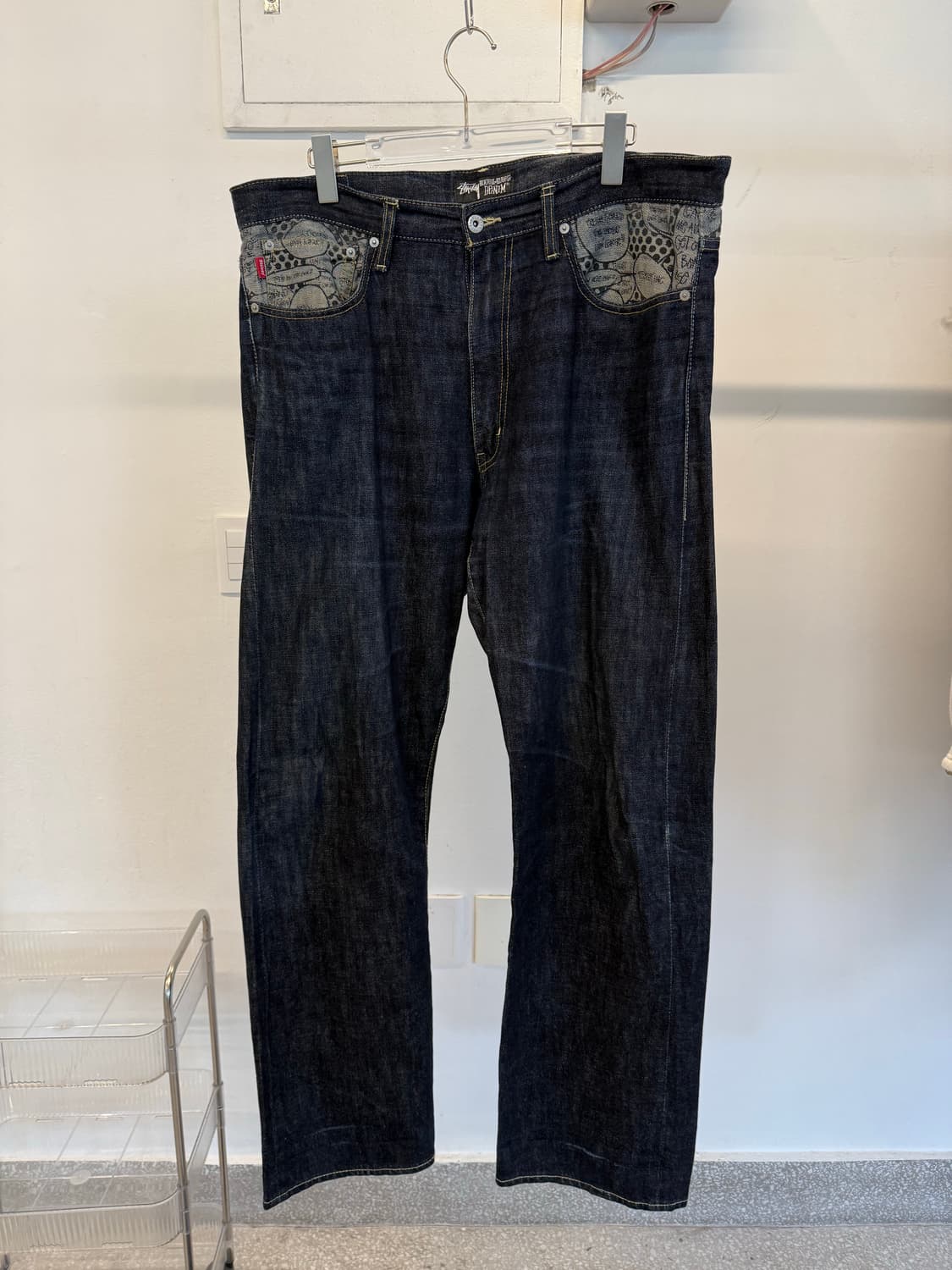 Stussy Pattern Denim Jeans  상품이미지1
