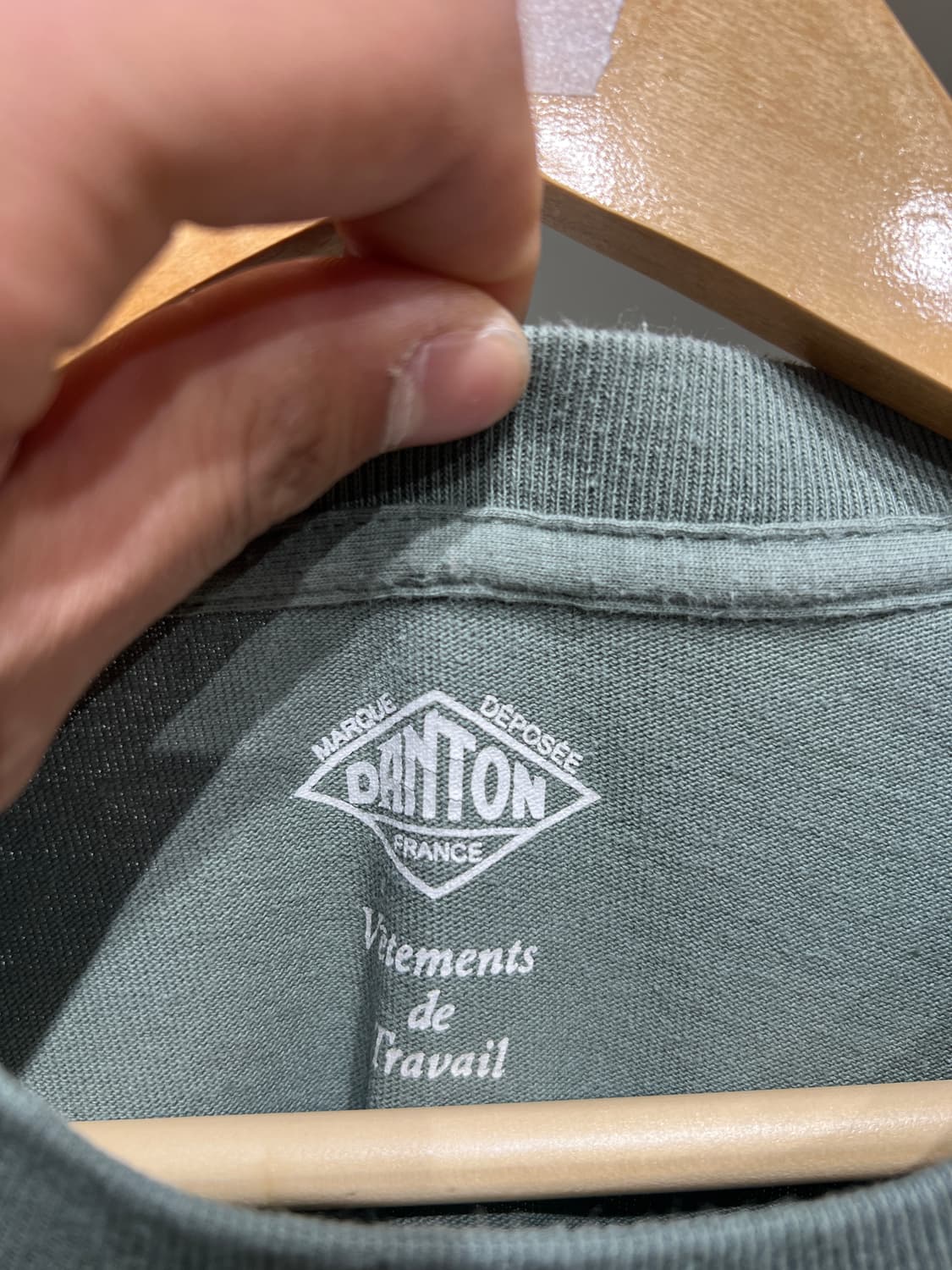 Danton 단톤 포켓 반팔 티셔츠 상품이미지3