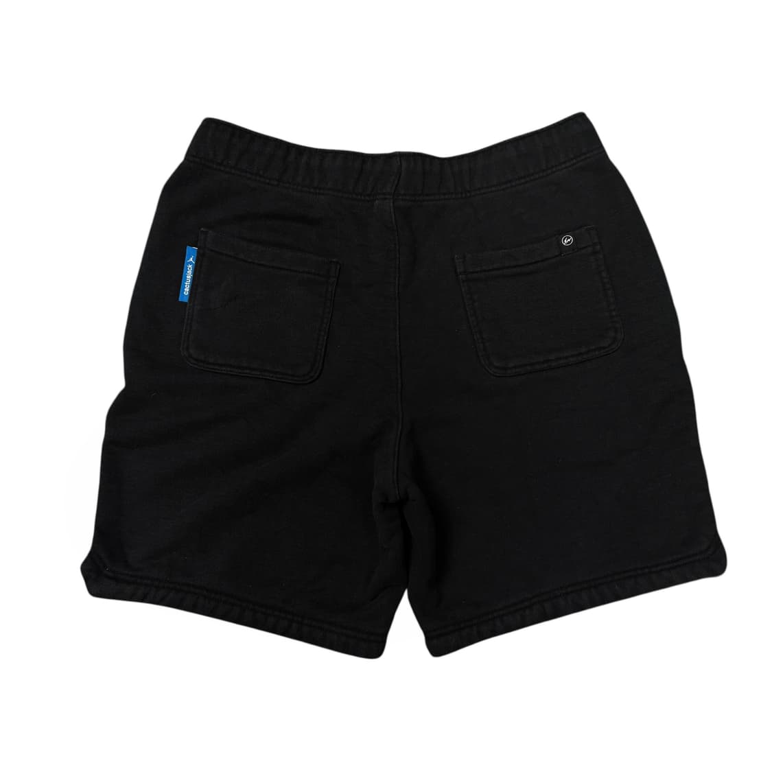 (L) 조던X프라그먼트X캑터스 잭 스웻 하프팬츠 블랙 상품이미지3