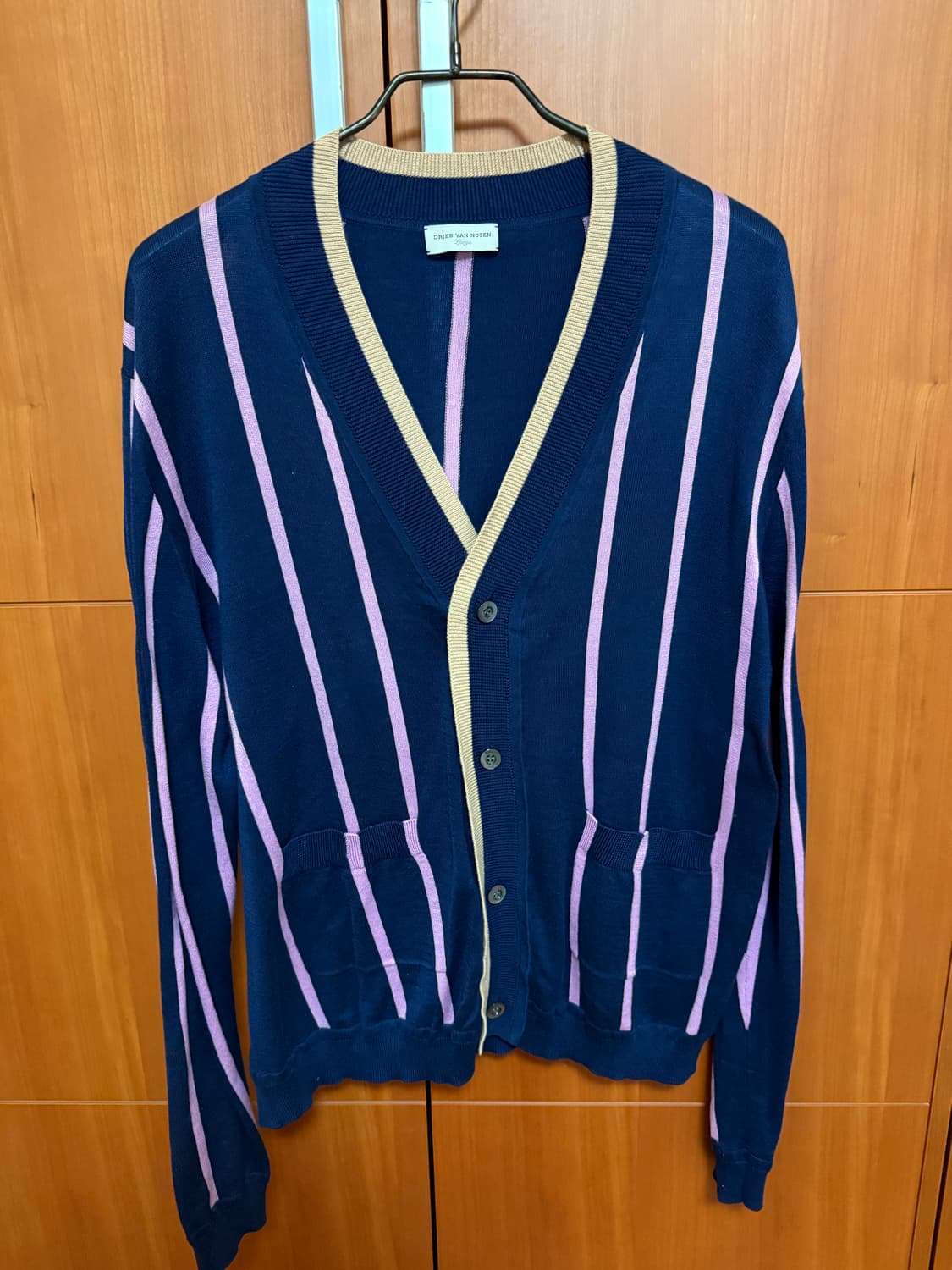 드리스 반 노튼 스트라이프 가디건 상품이미지1