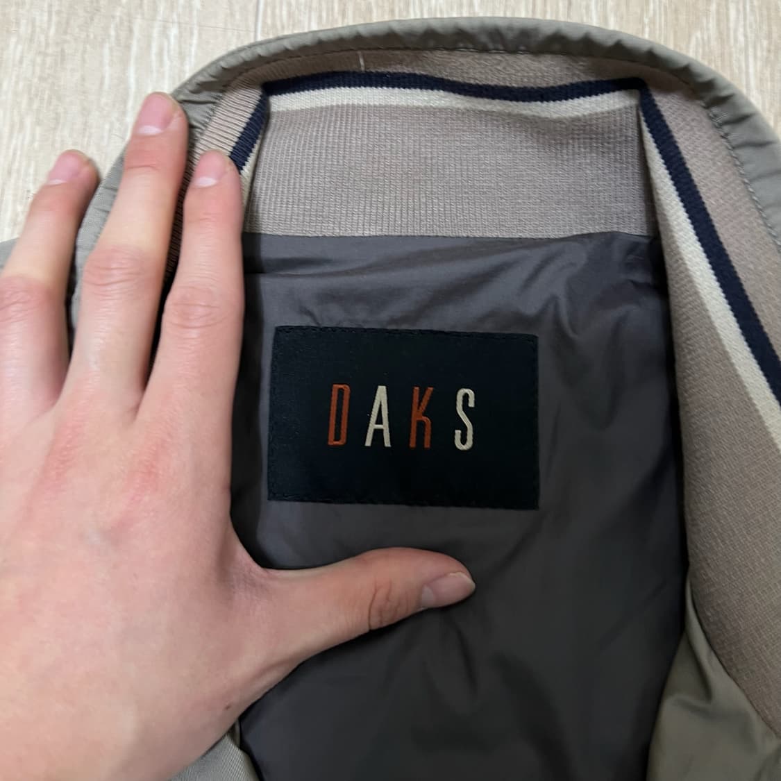 닥스 남성 클래식 바람막이 자켓 XL/105  상품이미지5