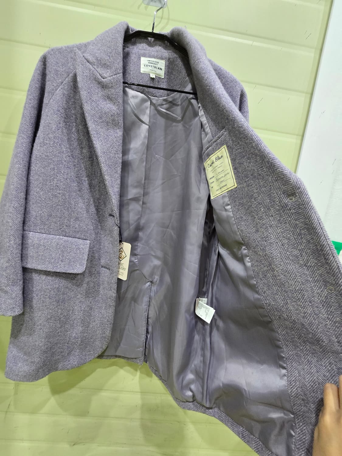 코벳블랑 헤링본 자켓 상품이미지6