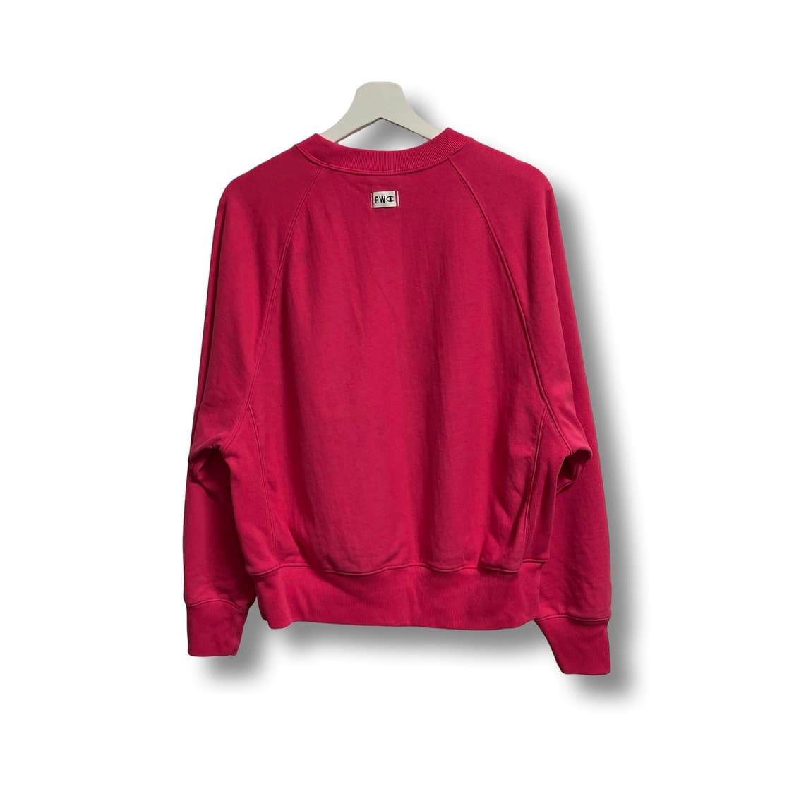 [M] 챔피온 리버스위브 빈티지 맨투맨 티셔츠 핑크색 상품이미지4