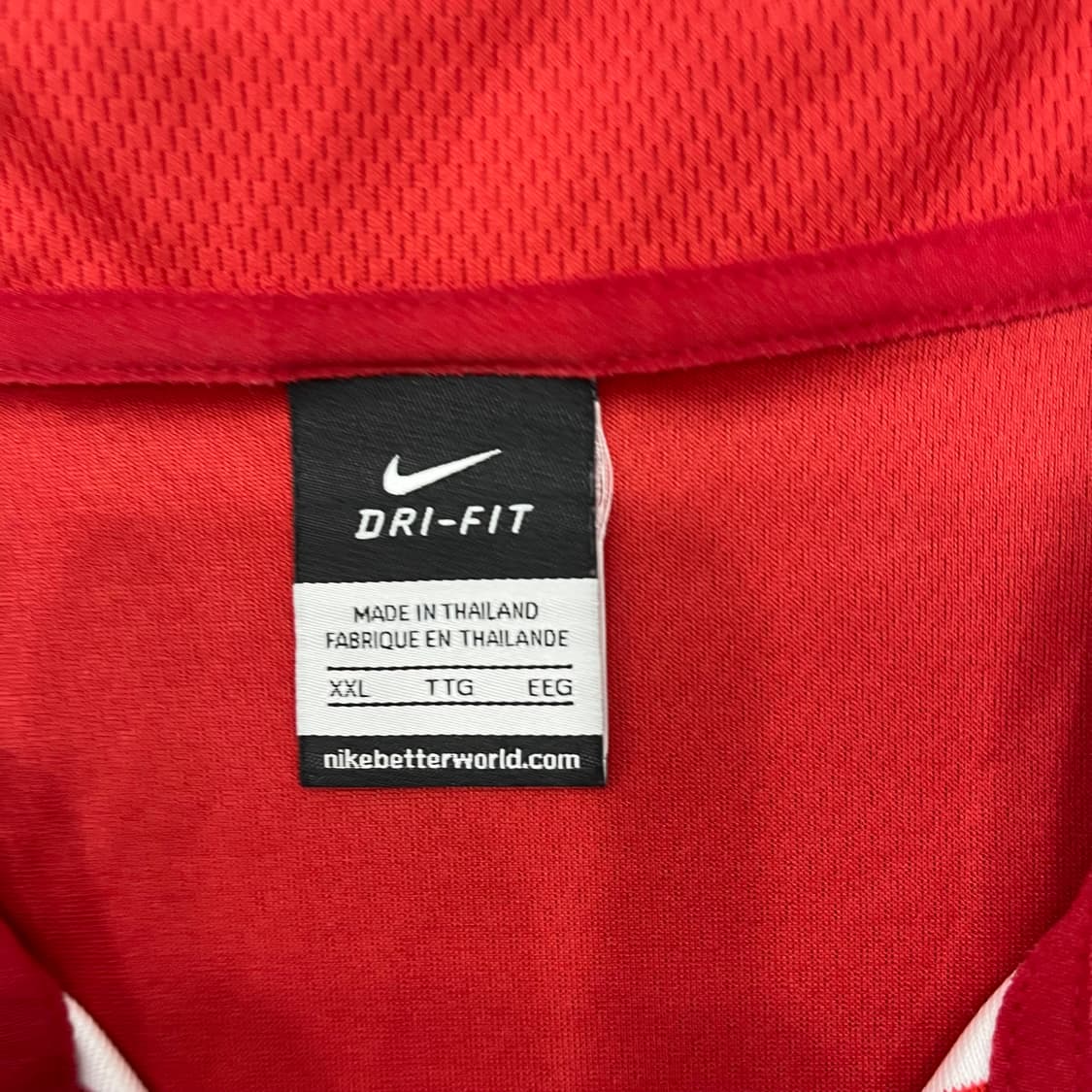 XXL 나이키 드라이핏 스트라이프 풋볼 져지 상품이미지6