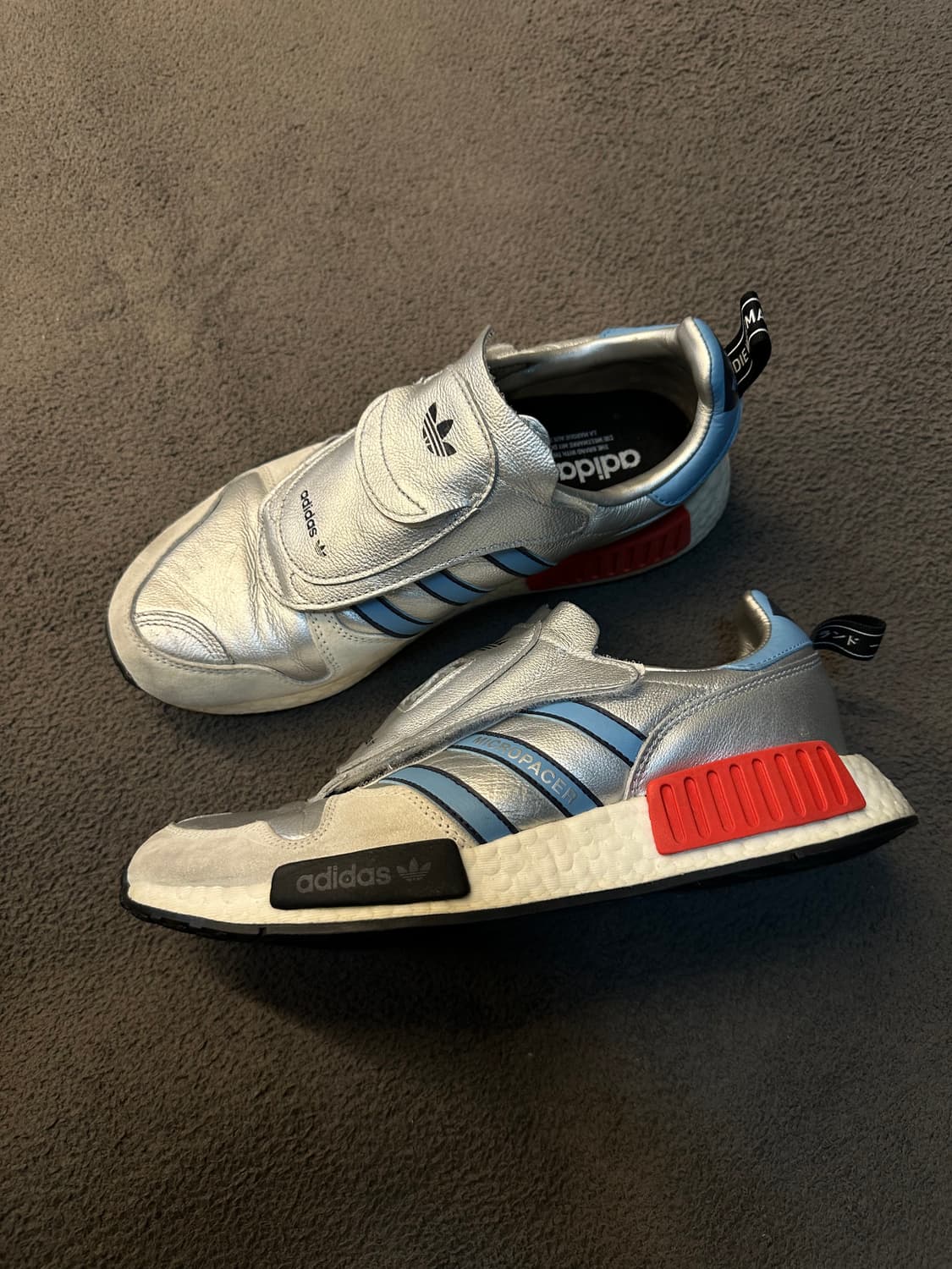 아디다스 마이크로페이서 메탈릭 처분  상품이미지3