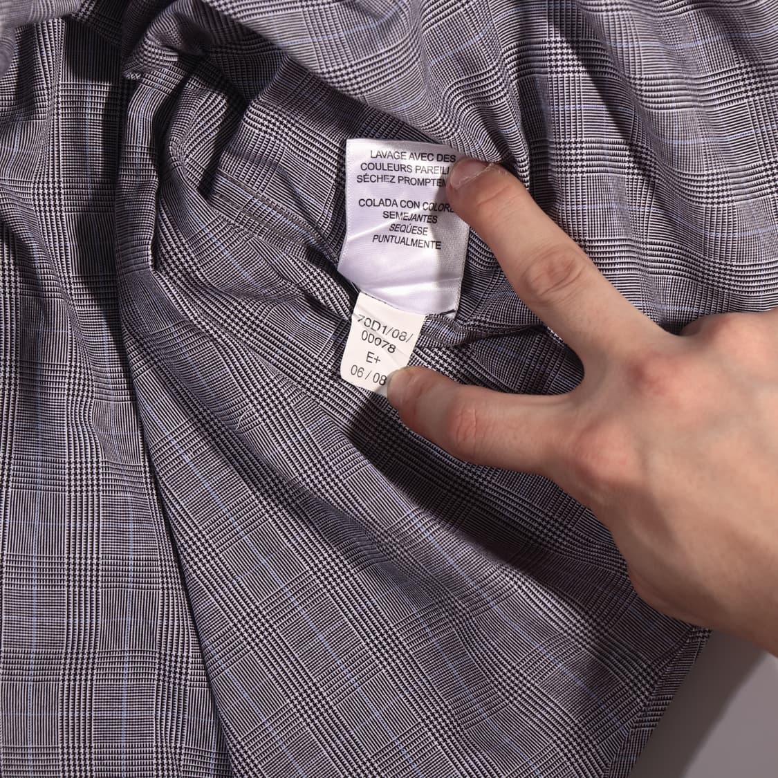 타미힐피거 체크셔츠 B339 상품이미지3