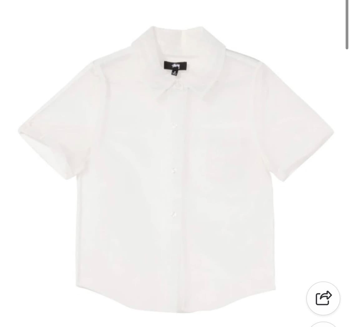 Stussy milo sheer shirt 스투시 마일로 시어 셔츠 상품이미지1