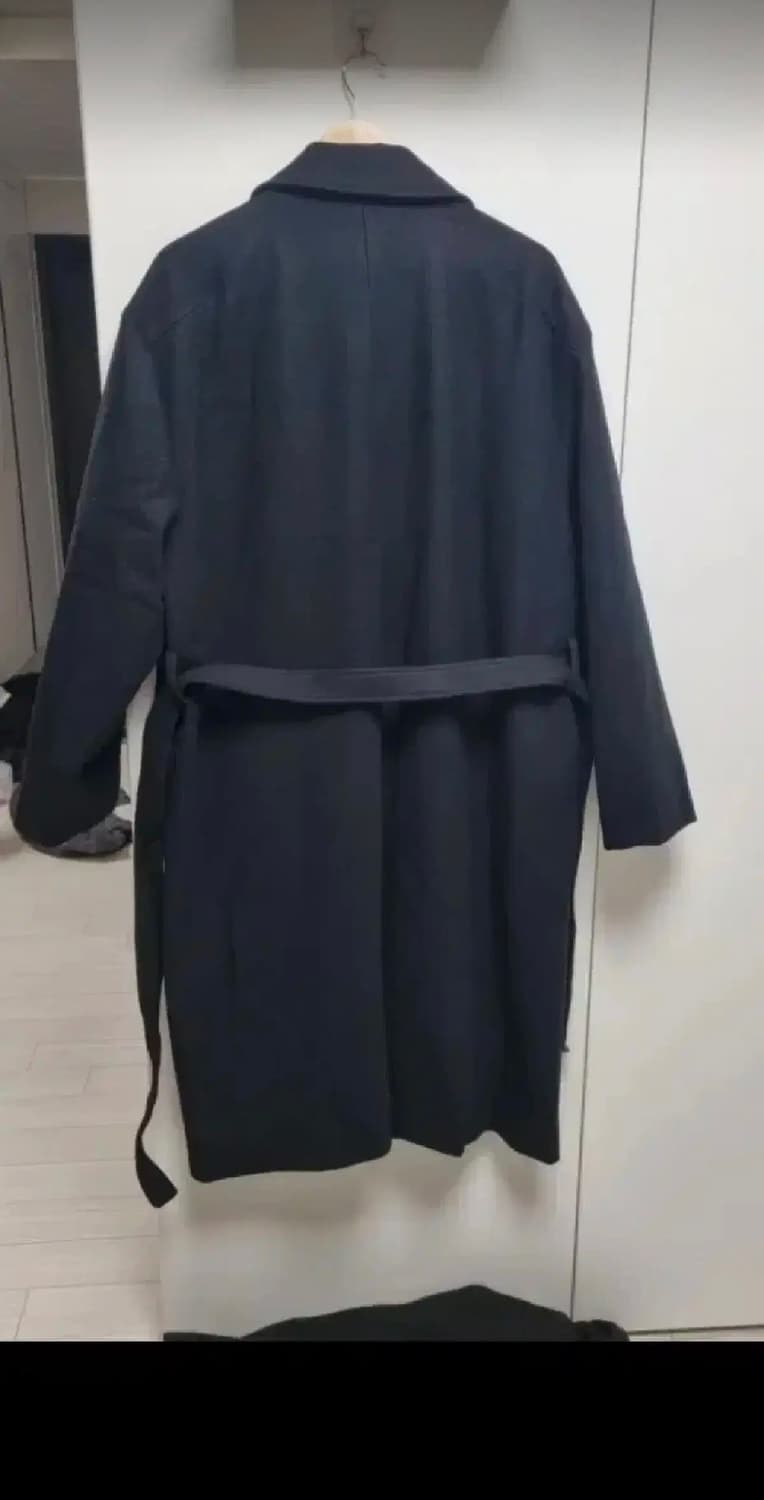 새상품) 바이모노 모노 어반 하이넥 오버핏 롱코트 블랙 XL~2XL 상품이미지2