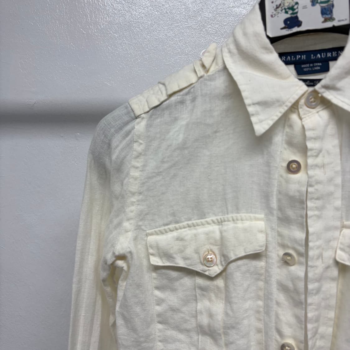 폴로 랄프로렌 린넨 셔츠 2 상품이미지3
