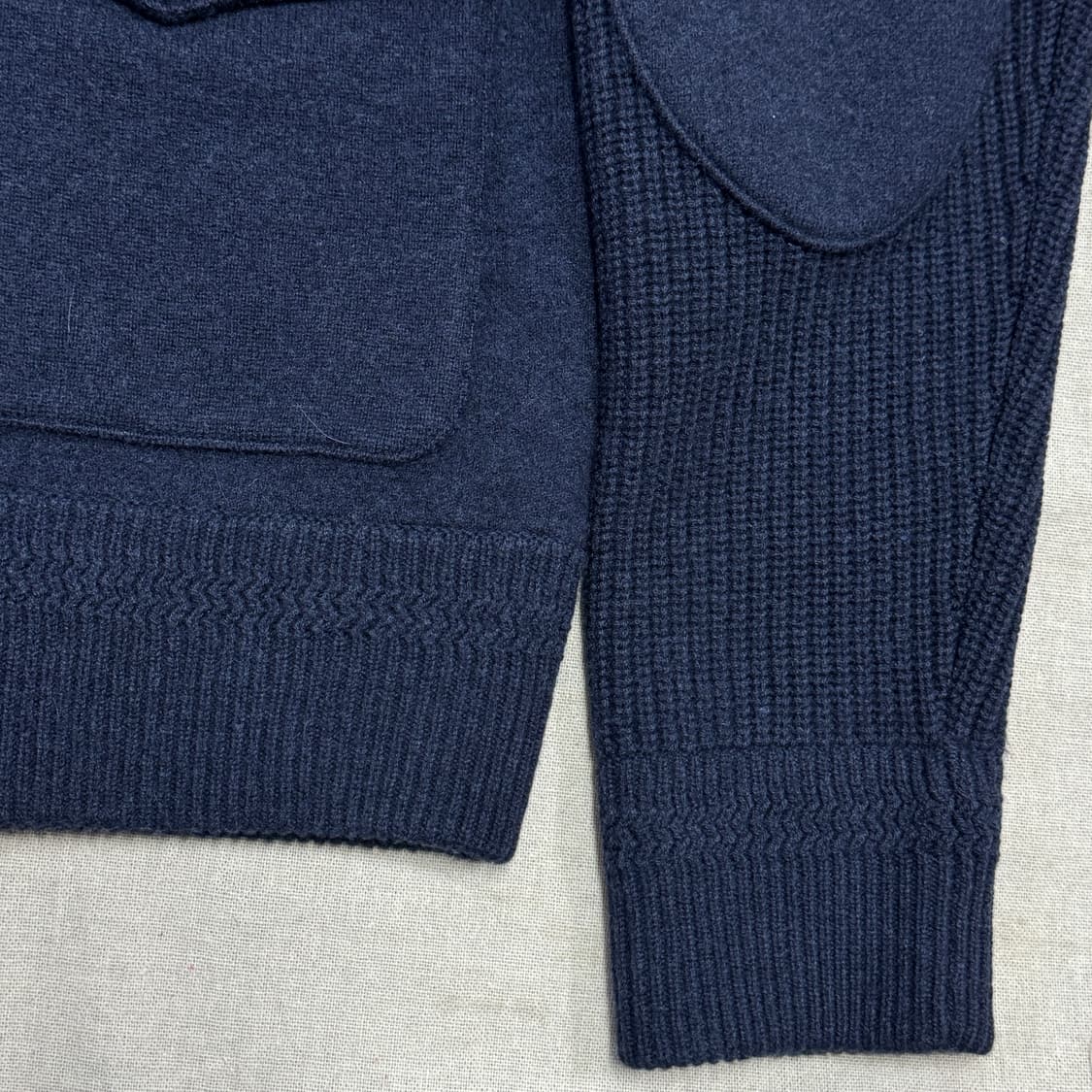 폴로랄프로렌 캐시미어 암패치 니트 가디건 M 상품이미지3