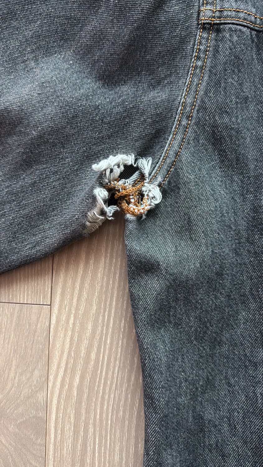 2000s dries van noten denim jacket 상품이미지6