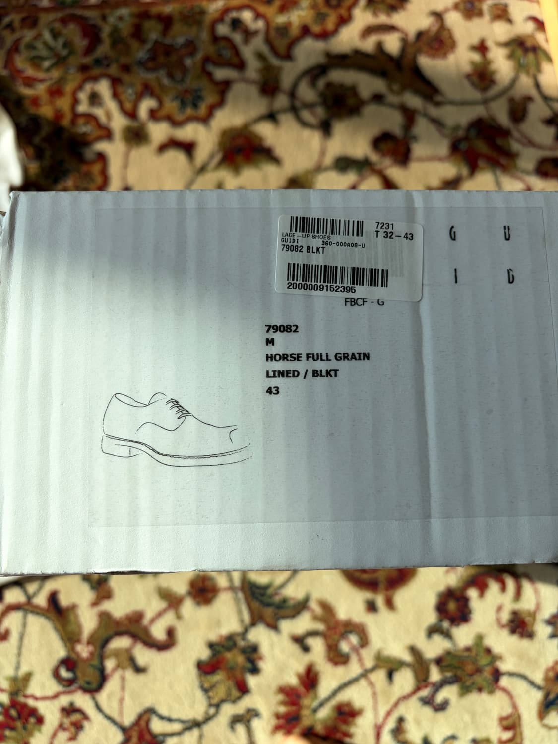 [43] 구이디 스퀘어토 HORSE FULL GRAIN 상품이미지3