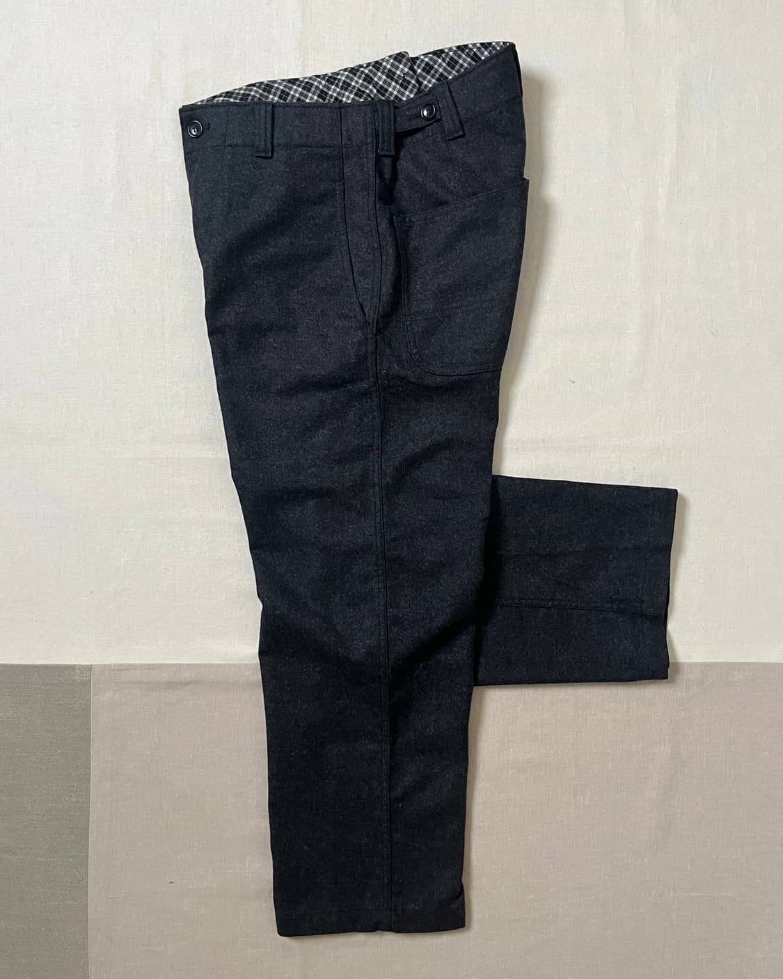 꼼데가르송 옴므 플란넬 울 슬랙스 comme des garcons 팬츠 상품이미지6