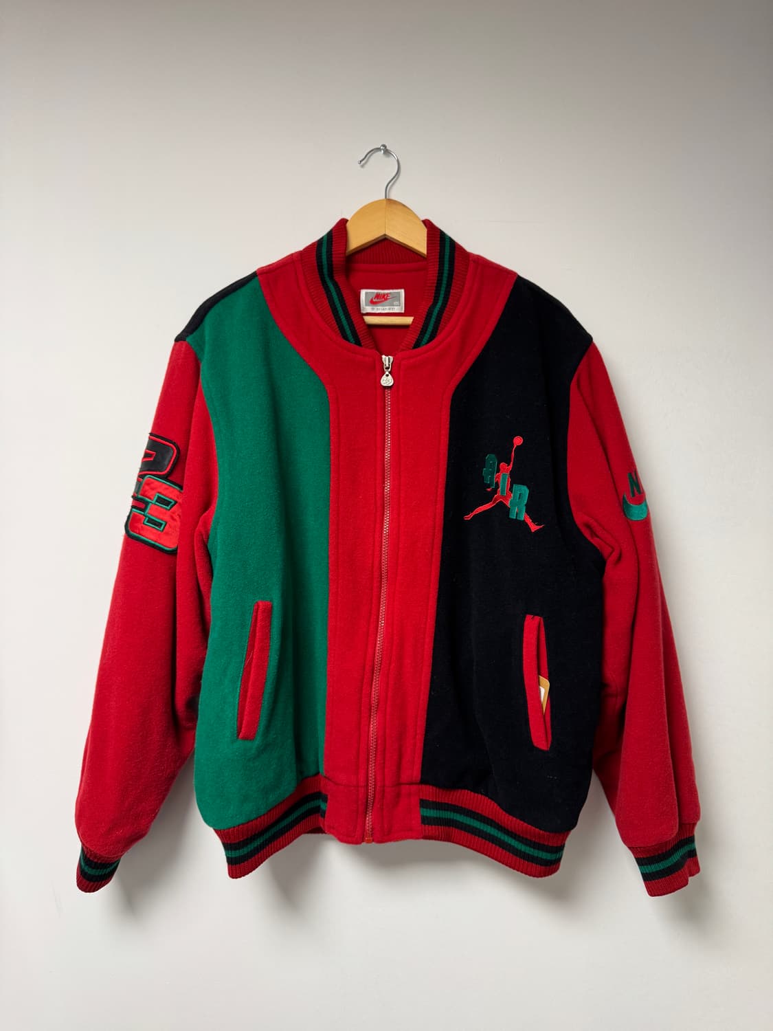 나이키 에어조던 울 바시티자켓 90s XL 상품이미지1