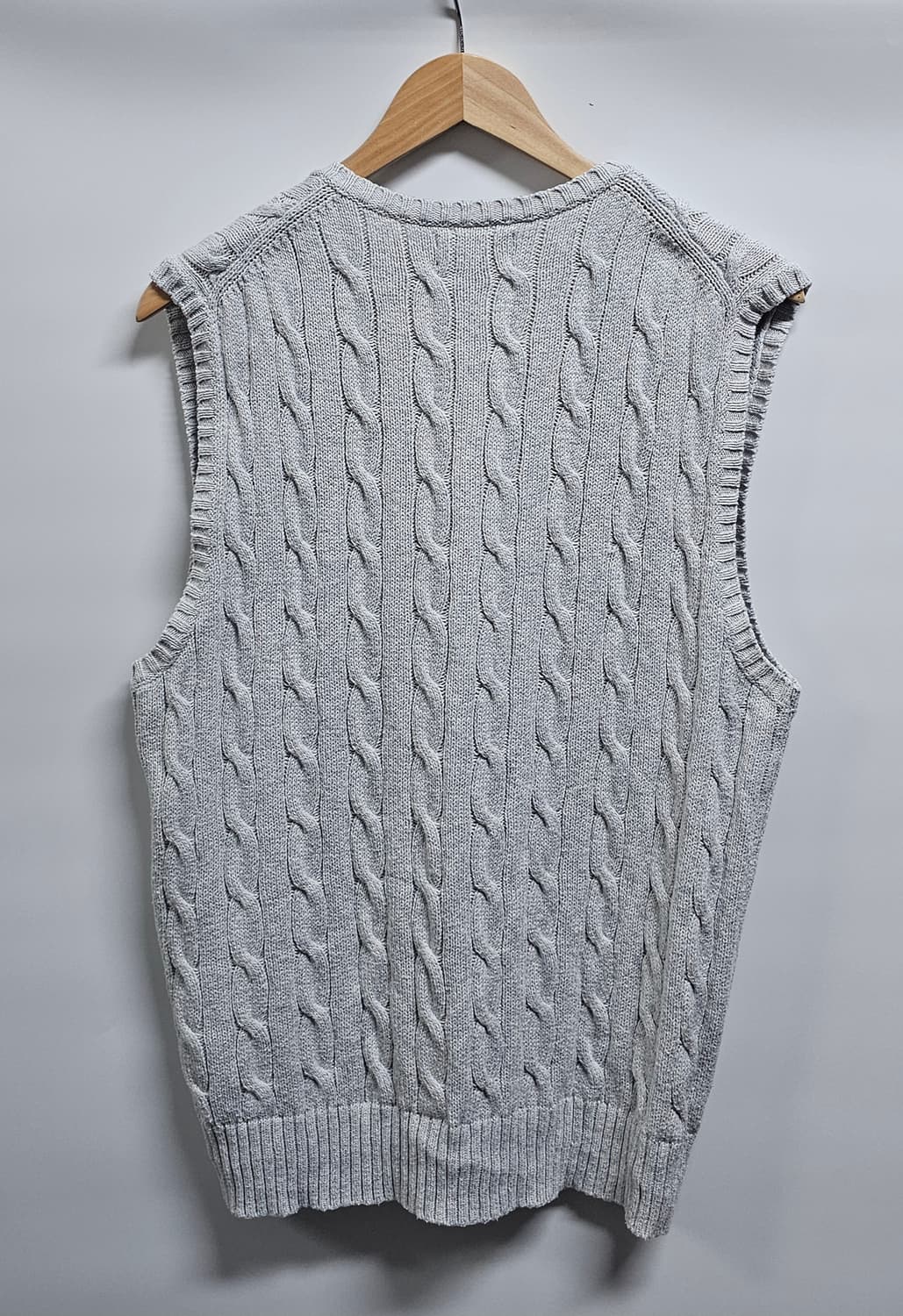 폴로랄프로렌 케이블 니트 베스트 M 정품큐알 상품이미지2